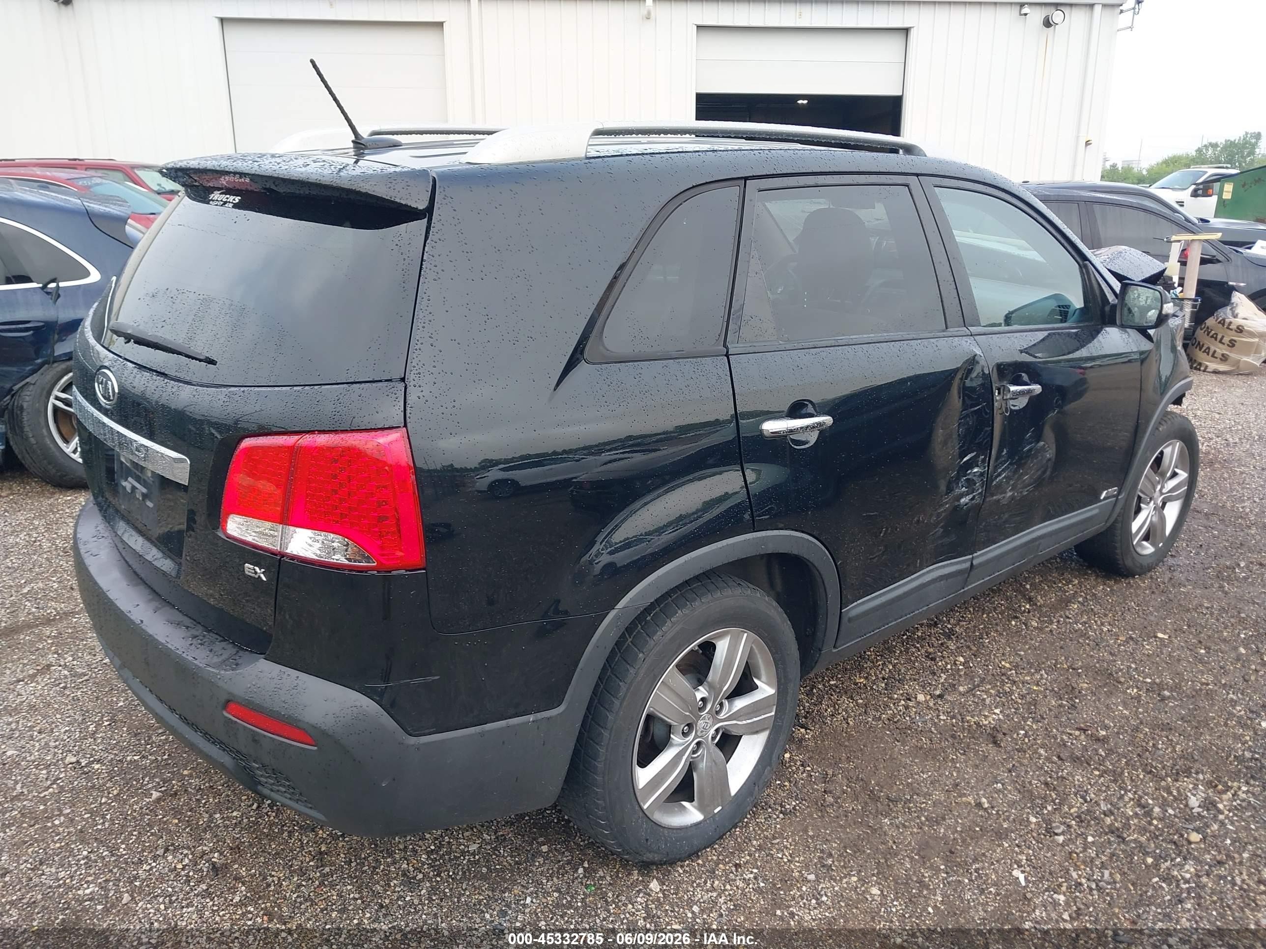 2012 Kia Sorento Ex Black vin: 5XYKUCA65CG245134