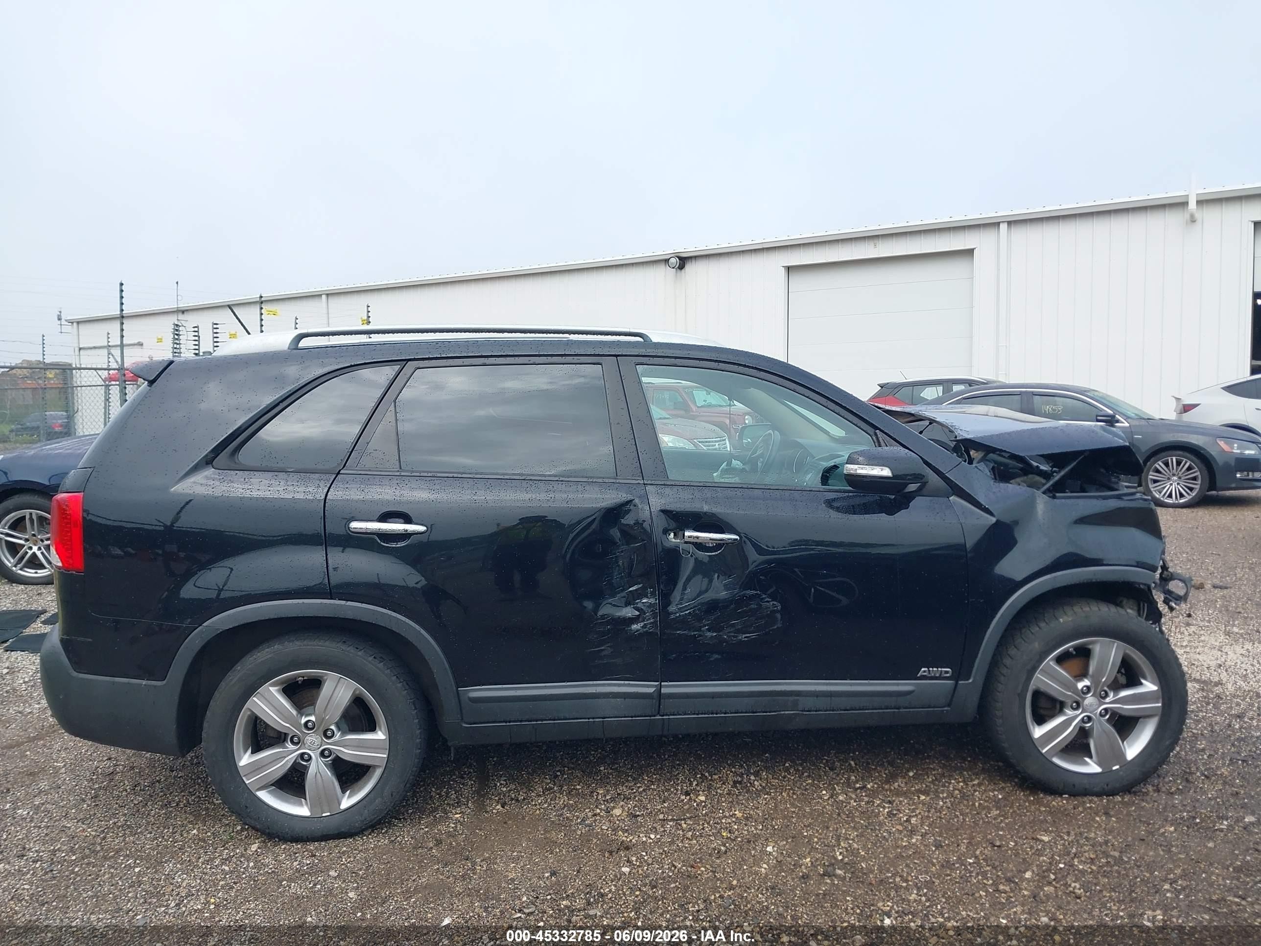 2012 Kia Sorento Ex Black vin: 5XYKUCA65CG245134