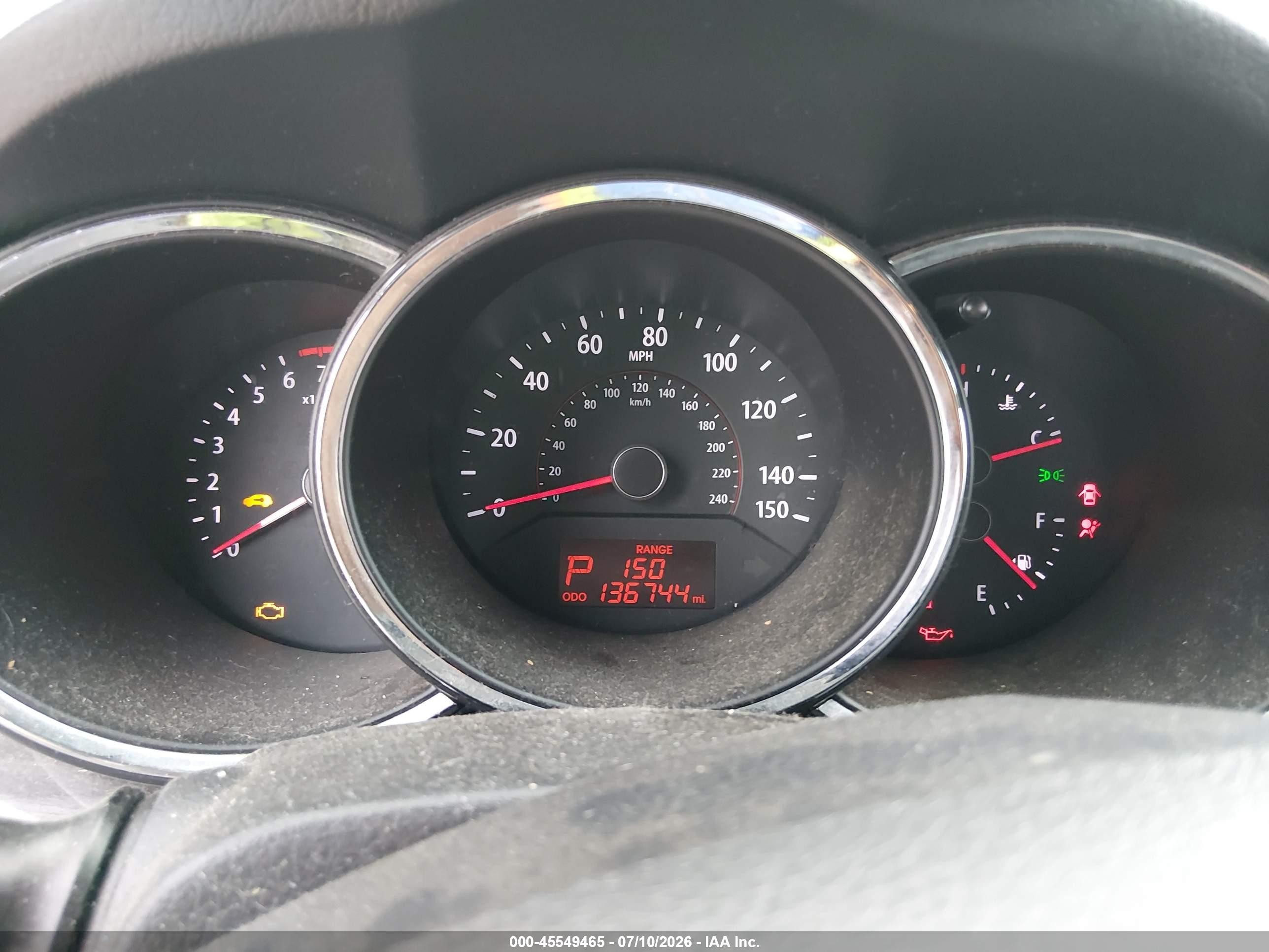 2013 Kia Sorento Ex Gray vin: 5XYKUCA68DG421014