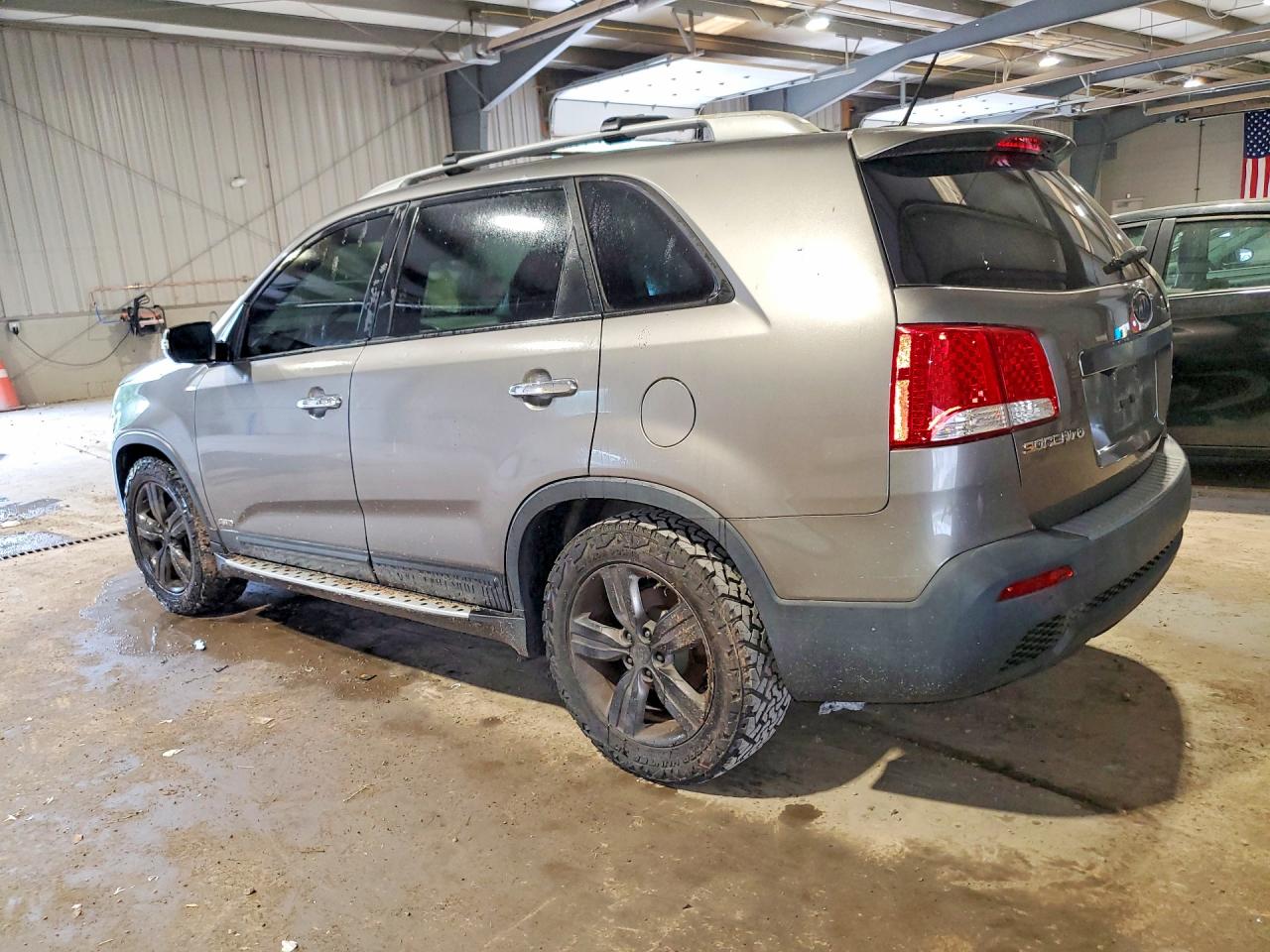 2012 Kia Sorento Ex Gray vin: 5XYKUCA6XCG293132