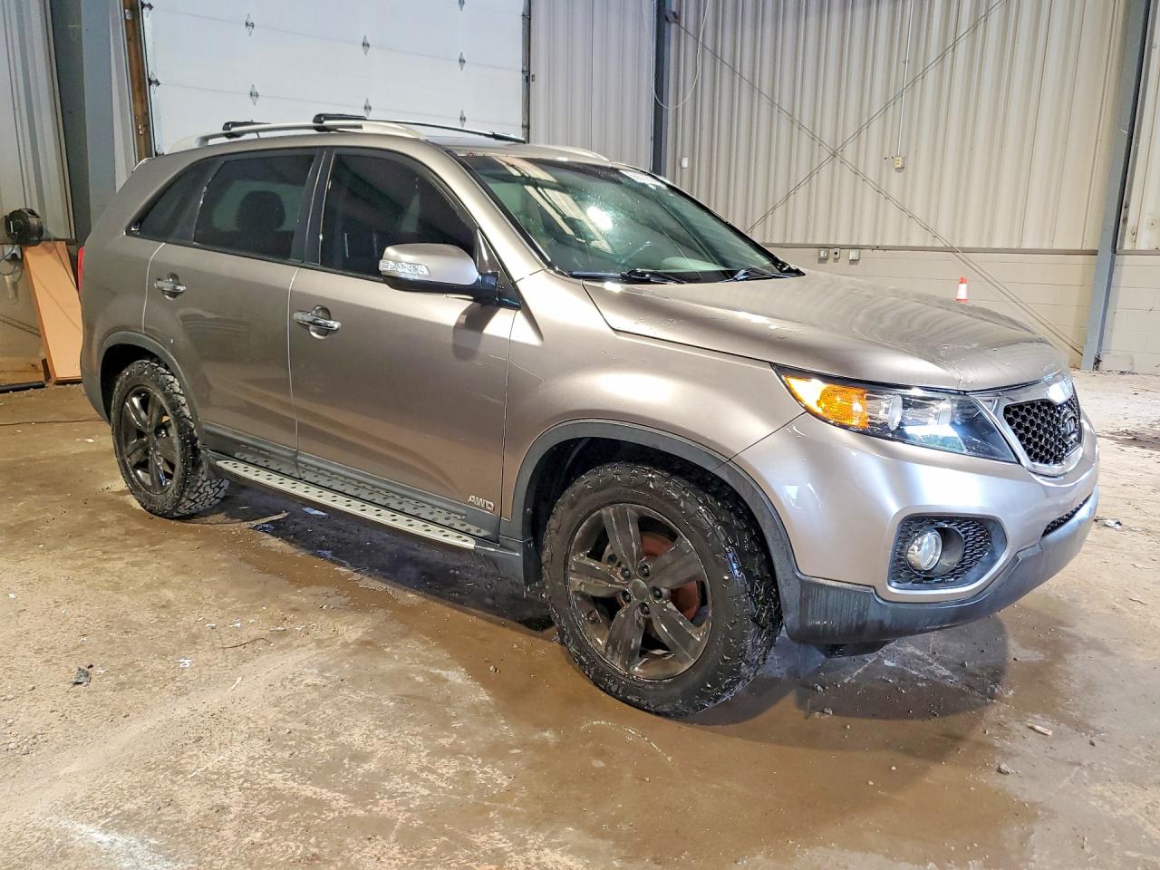 2012 Kia Sorento Ex Gray vin: 5XYKUCA6XCG293132