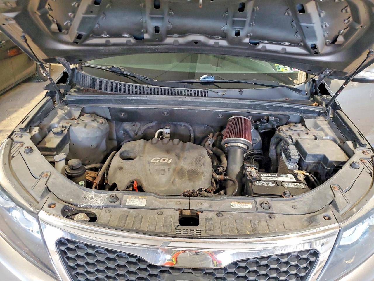 2012 Kia Sorento Ex Gray vin: 5XYKUCA6XCG293132
