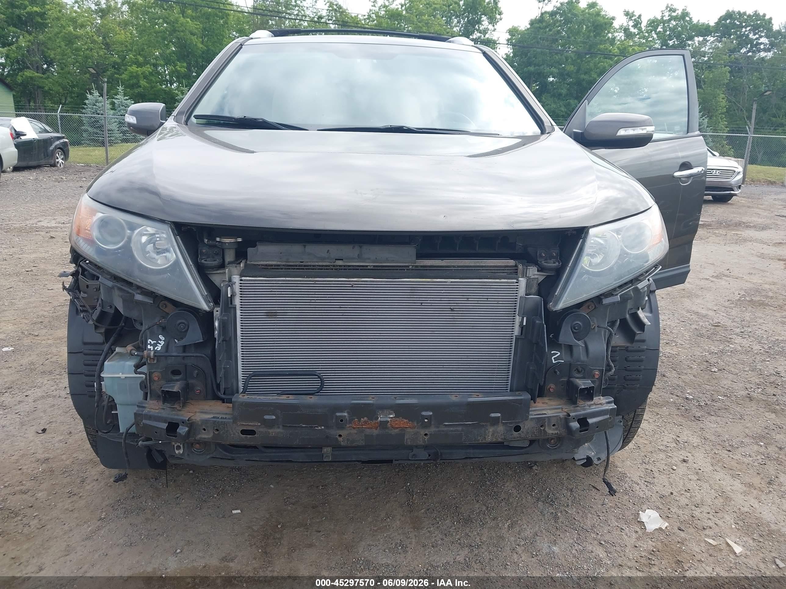 2013 Kia Sorento Ex Gray vin: 5XYKUCA6XDG328768