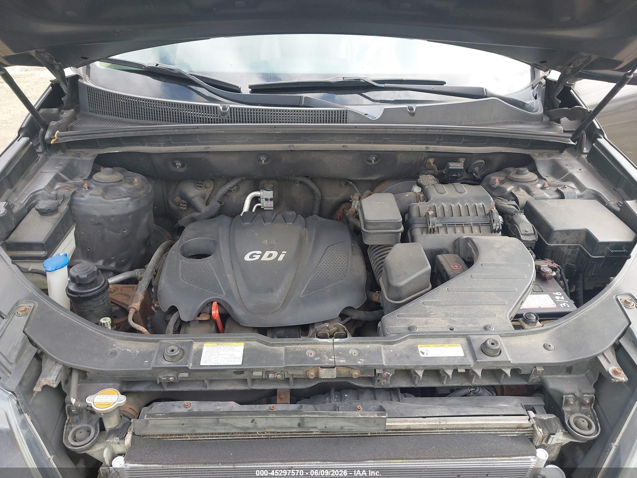 2013 Kia Sorento Ex Gray vin: 5XYKUCA6XDG328768