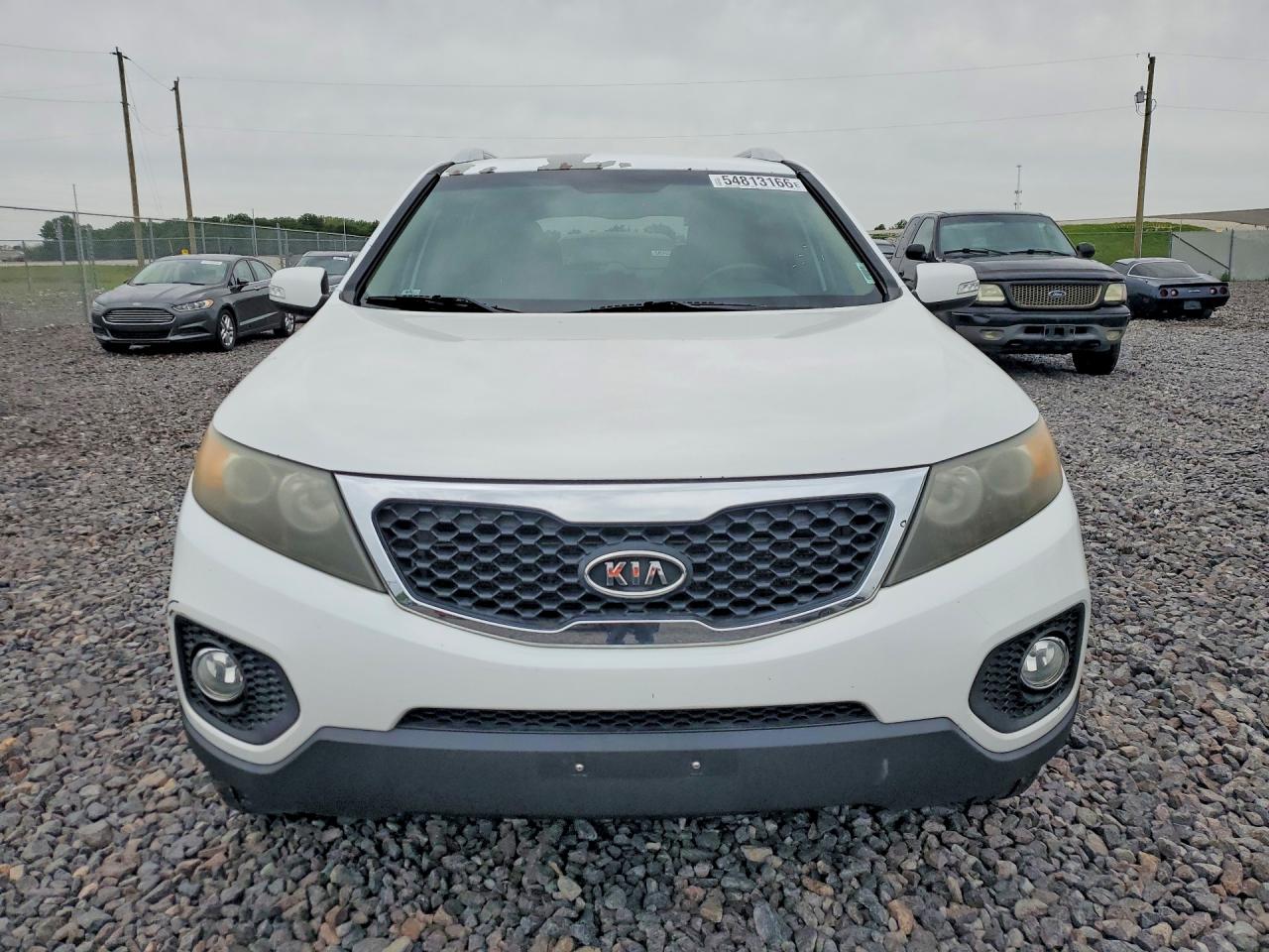 2011 Kia Sorento Ex White vin: 5XYKUDA15BG084325