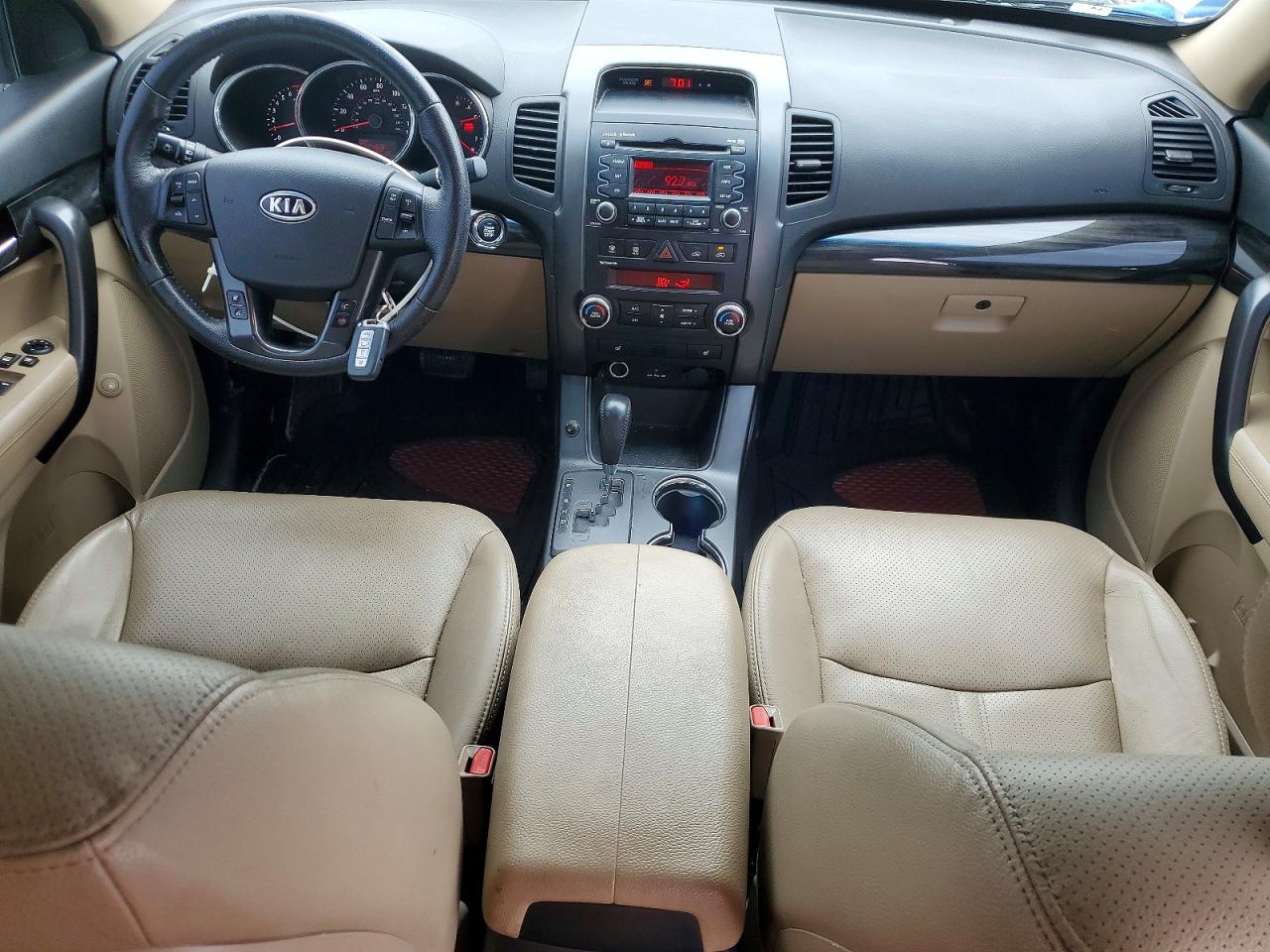 2011 Kia Sorento Ex White vin: 5XYKUDA15BG084325