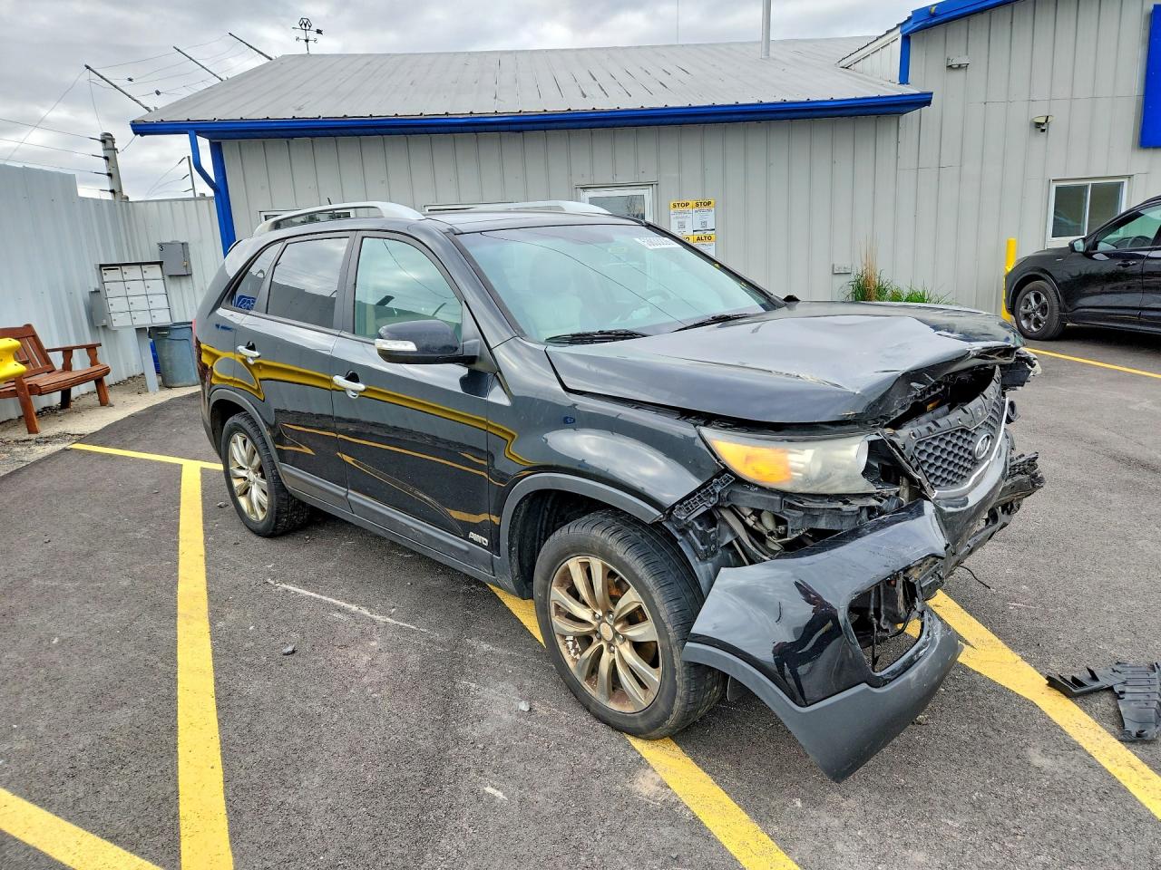 2011 Kia Sorento Ex Black vin: 5XYKUDA20BG052844