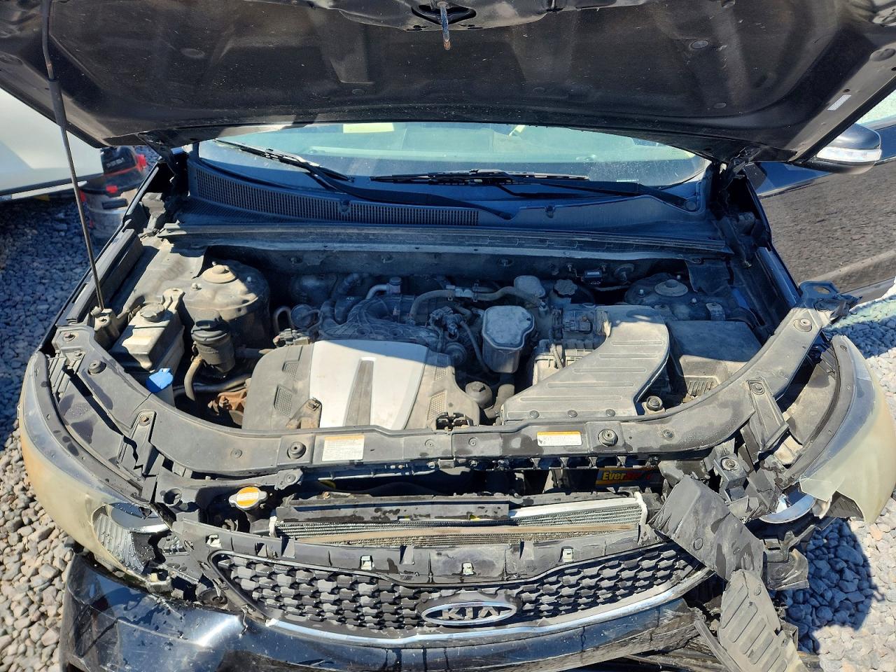 2011 Kia Sorento Ex Black vin: 5XYKUDA20BG052844
