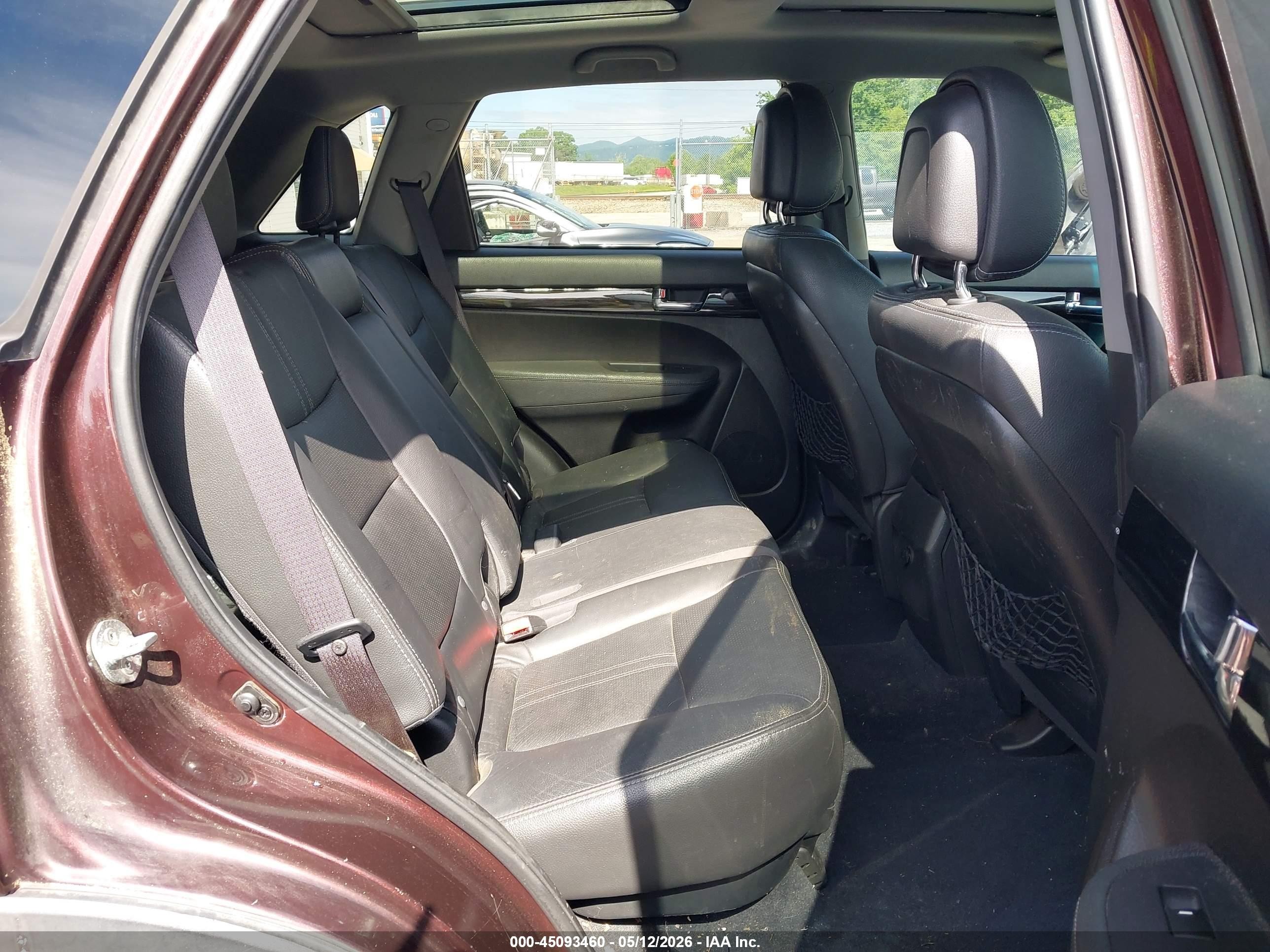 2011 Kia Sorento Ex V6 Бордовый vin: 5XYKUDA20BG064119