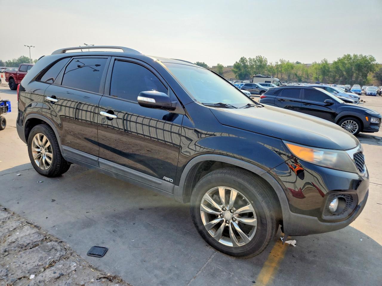 2011 Kia Sorento Ex Black vin: 5XYKUDA20BG085083