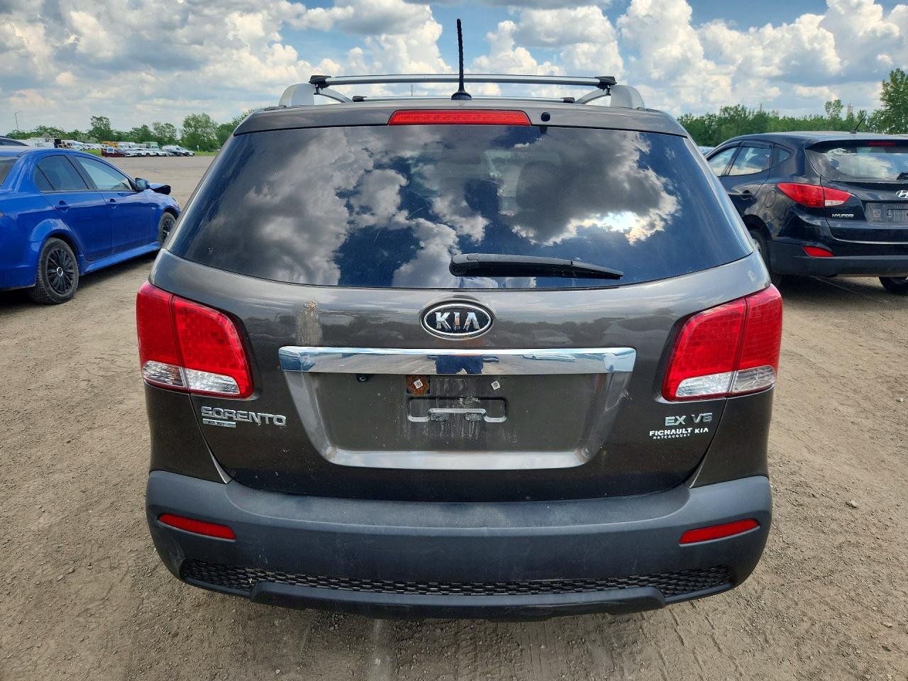 2012 Kia Sorento Ex Brown vin: 5XYKUDA20CG300267