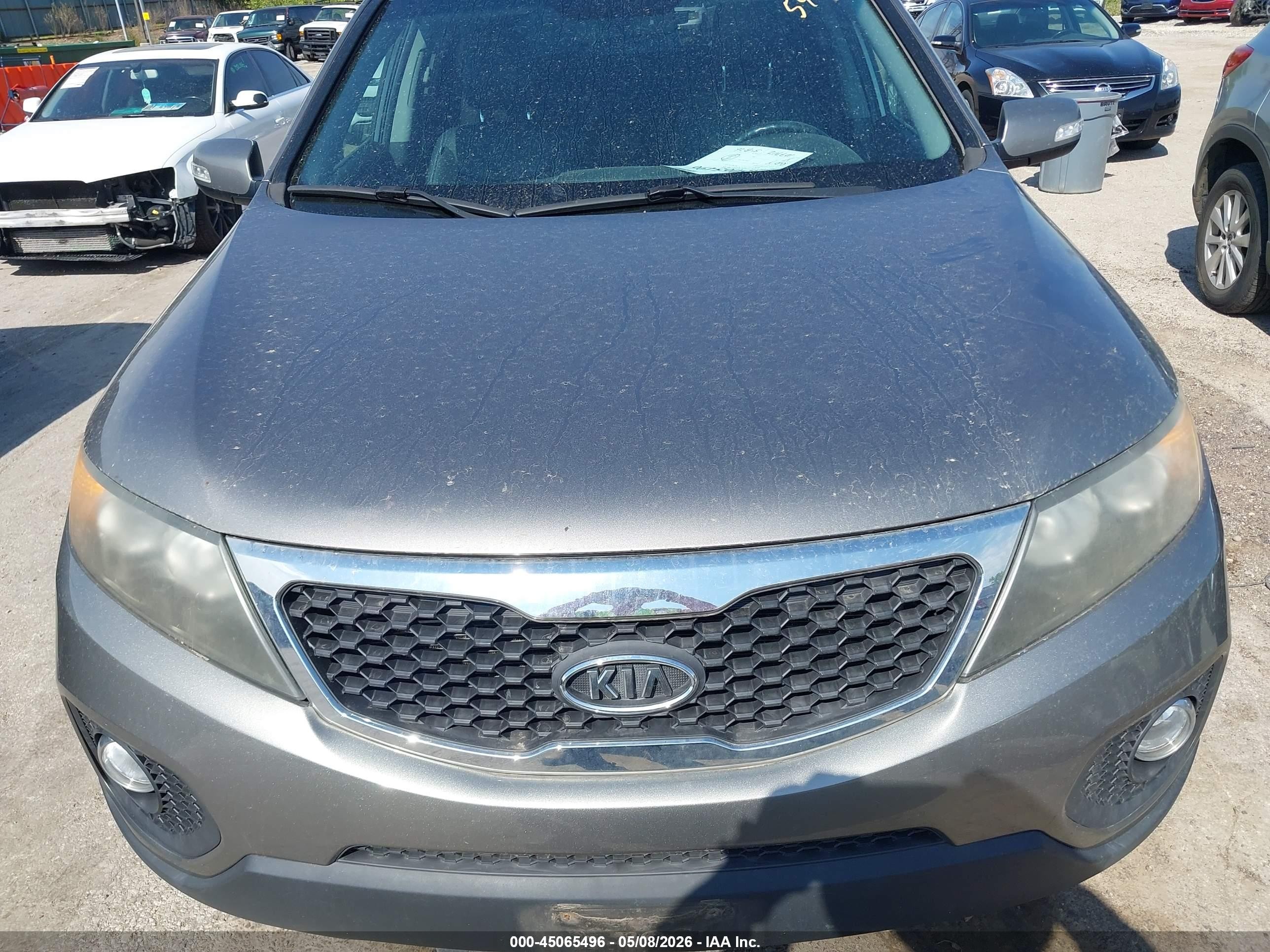 2011 Kia Sorento Ex V6 Серый vin: 5XYKUDA21BG045840