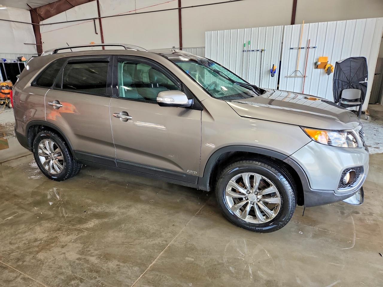 2011 Kia Sorento Ex Gray vin: 5XYKUDA21BG155299