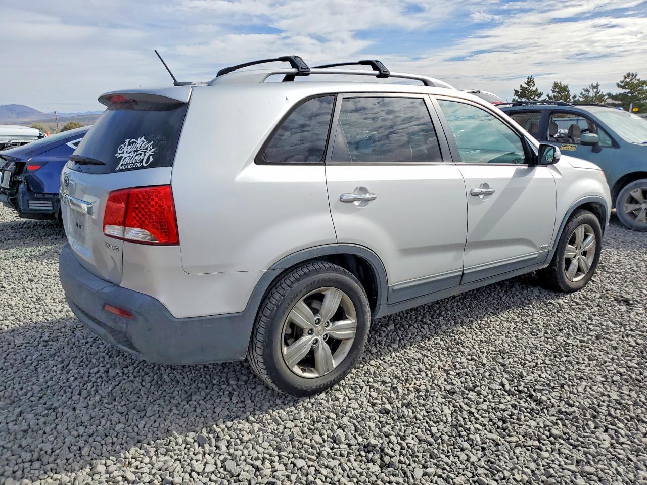 2012 Kia Sorento Ex Silver vin: 5XYKUDA21CG271202