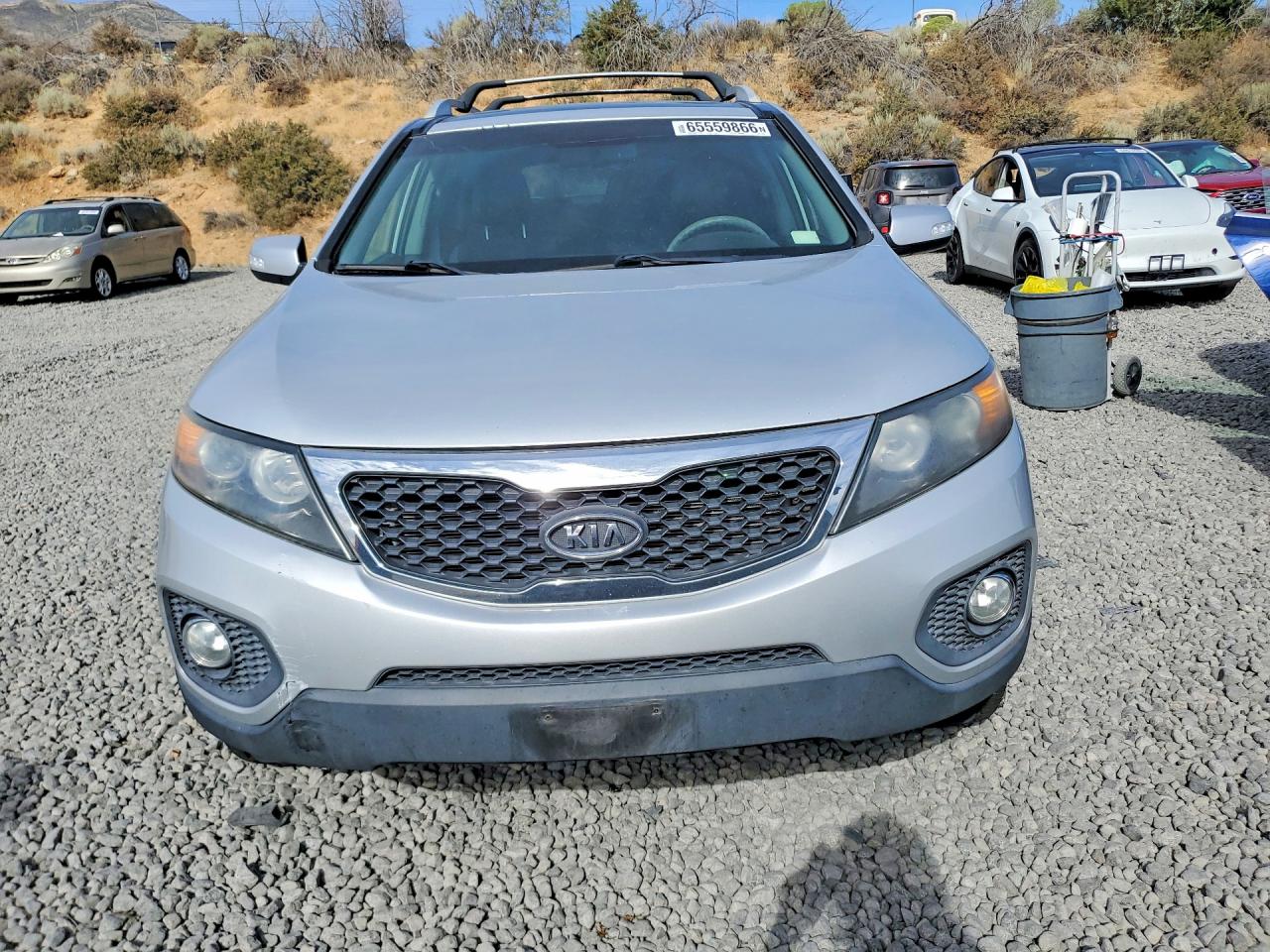 2012 Kia Sorento Ex Silver vin: 5XYKUDA21CG271202