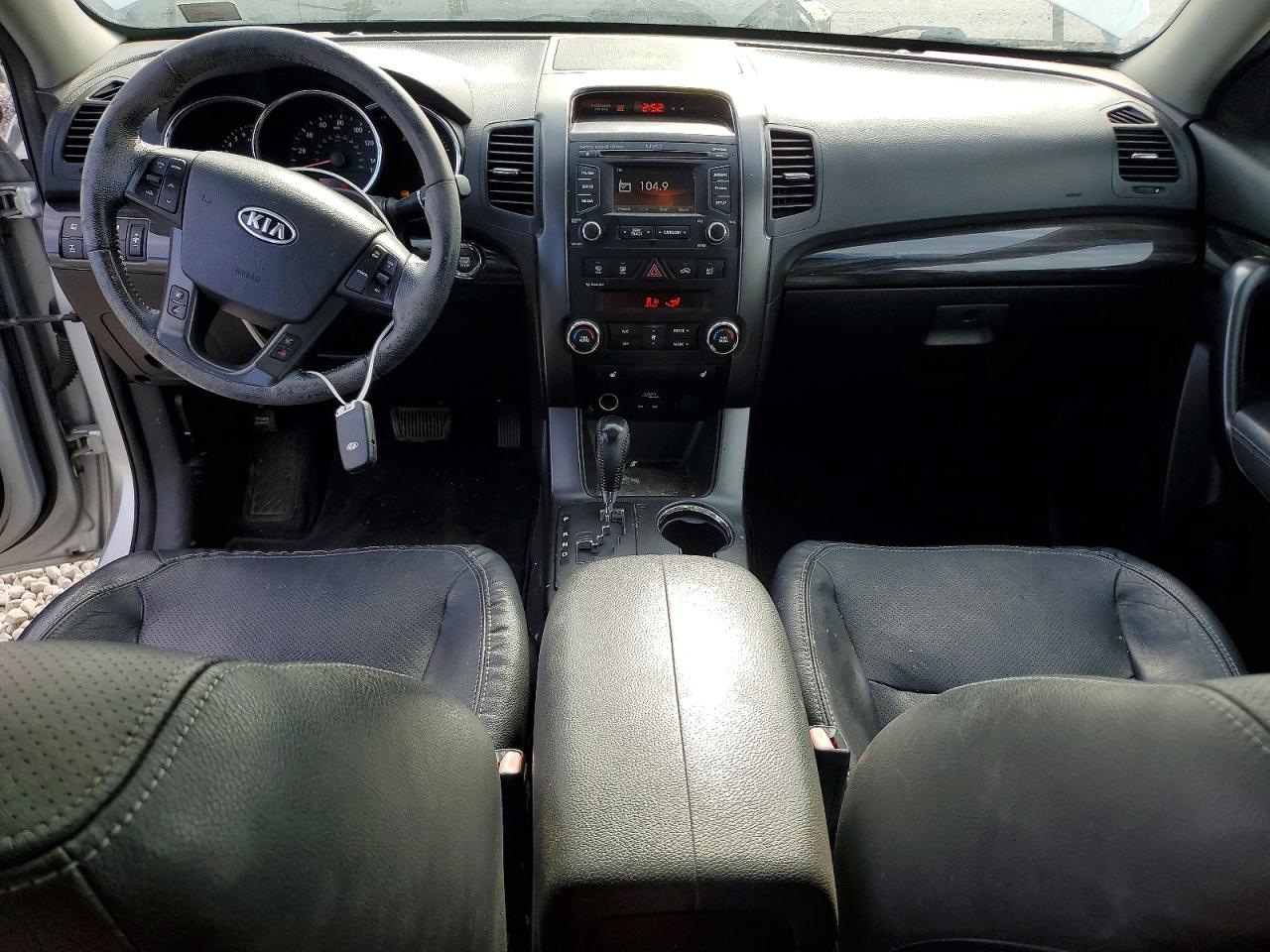 2012 Kia Sorento Ex Silver vin: 5XYKUDA21CG271202