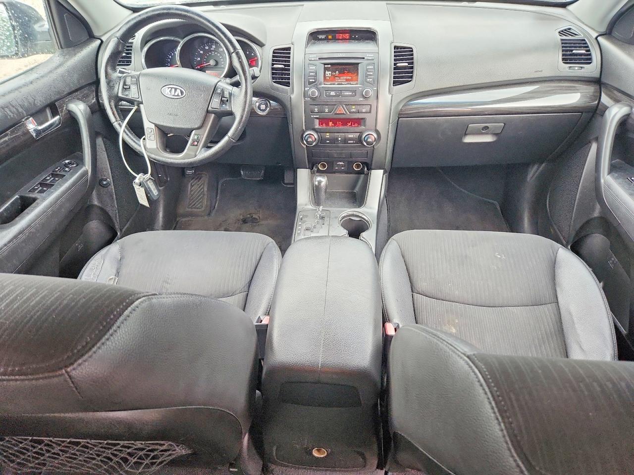 2012 Kia Sorento Ex Silver vin: 5XYKUDA21CG291417