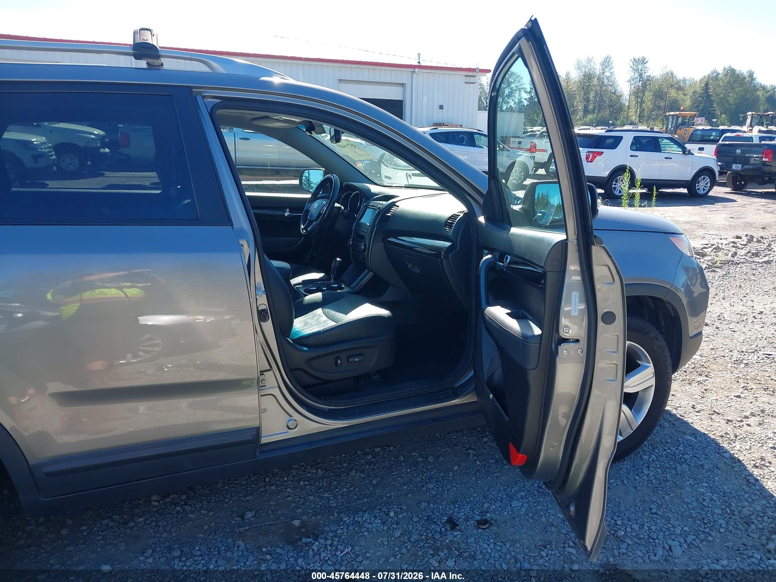 2013 Kia Sorento Ex V6 Серый vin: 5XYKUDA22DG373450