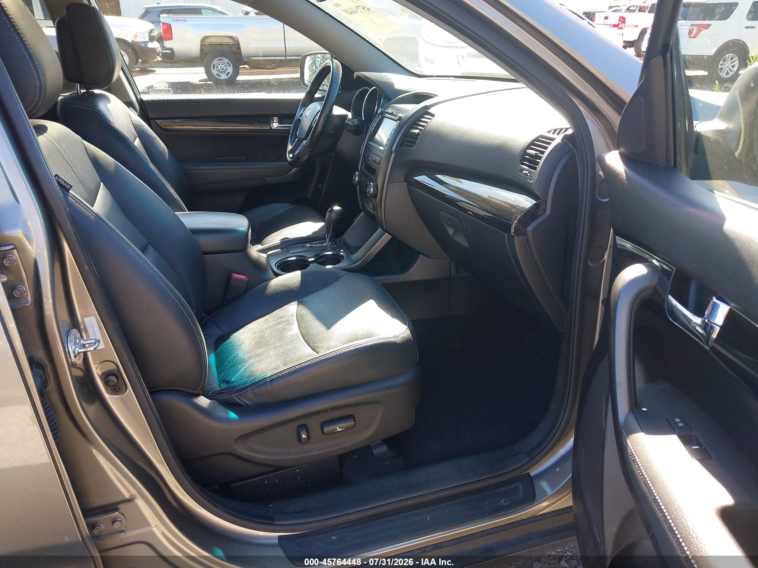 2013 Kia Sorento Ex V6 Серый vin: 5XYKUDA22DG373450