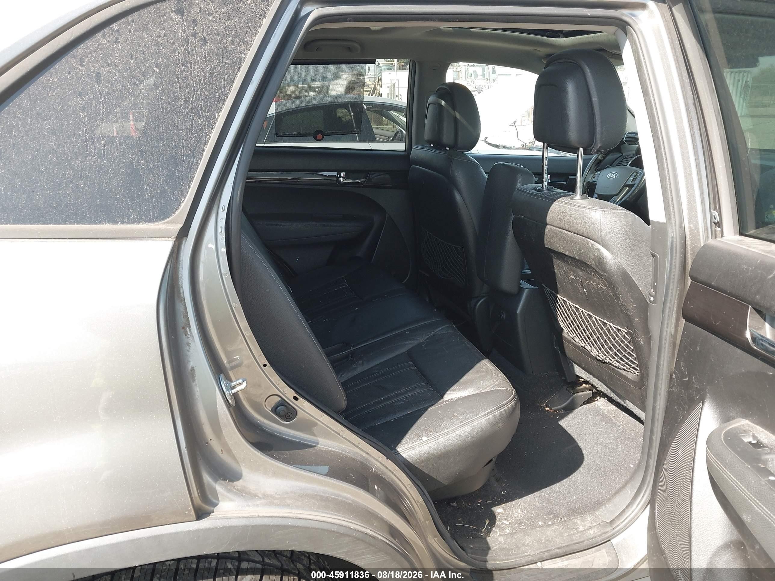 2013 Kia Sorento Ex V6 Серый vin: 5XYKUDA22DG411811