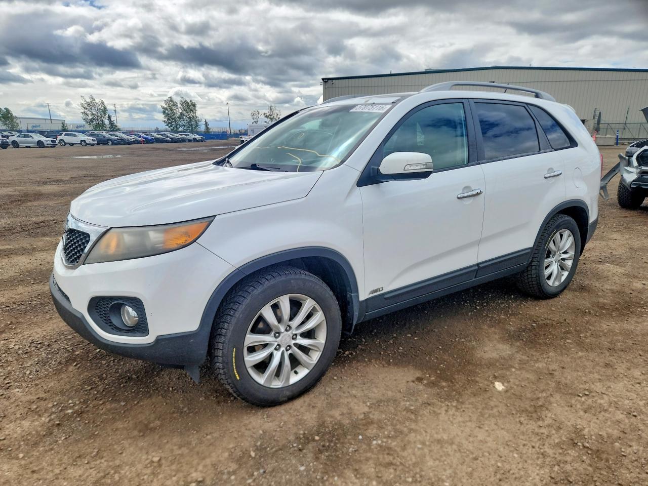 2011 Kia Sorento Ex Белый vin: 5XYKUDA23BG126175