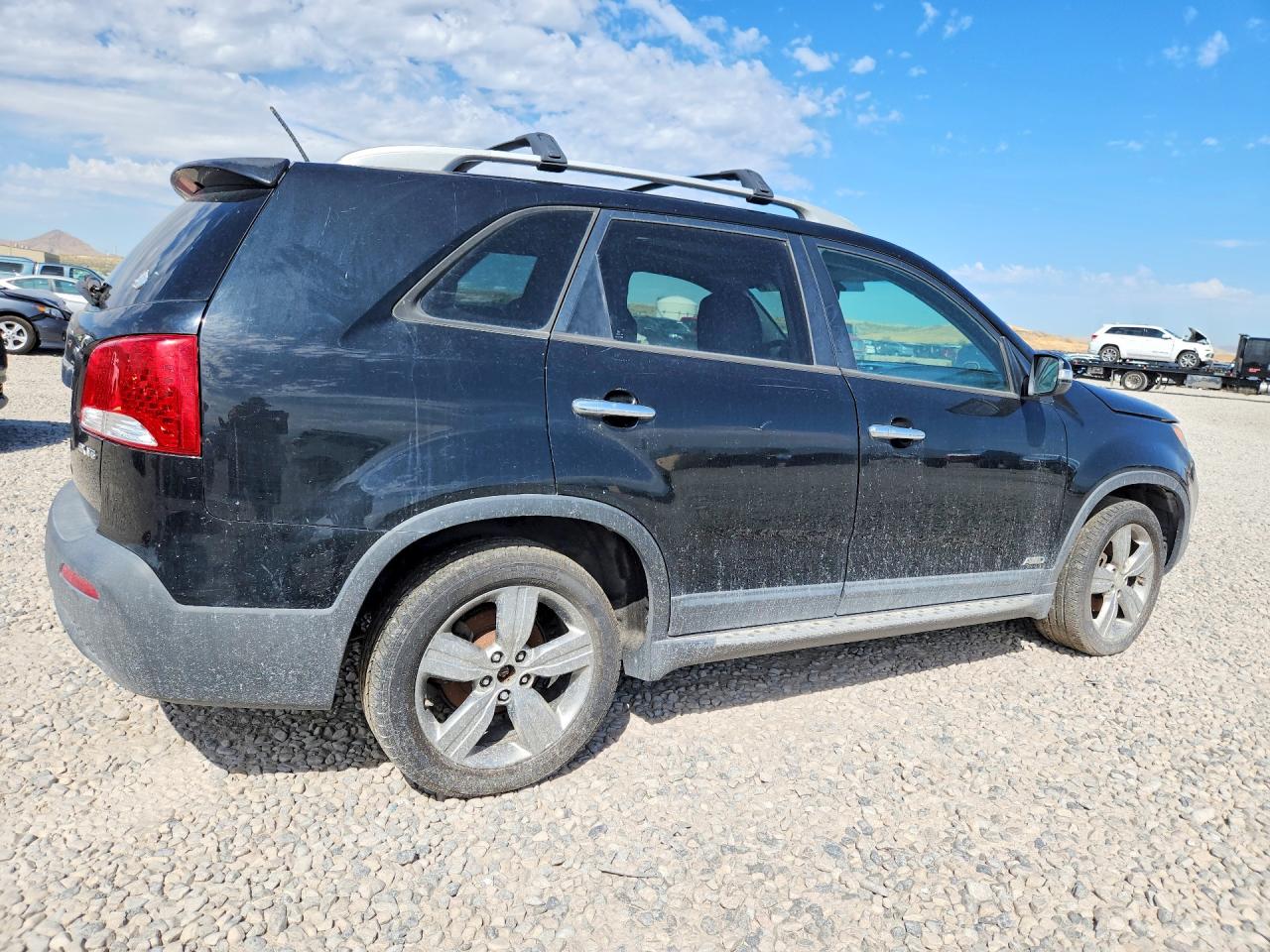 2012 Kia Sorento Ex Черный vin: 5XYKUDA23CG293167