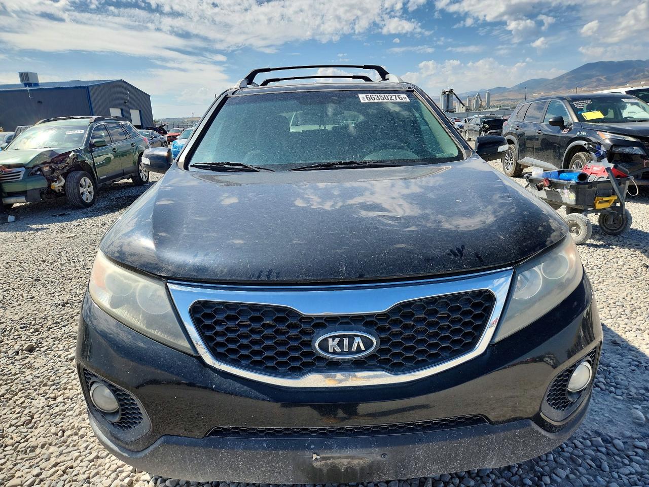 2012 Kia Sorento Ex Черный vin: 5XYKUDA23CG293167
