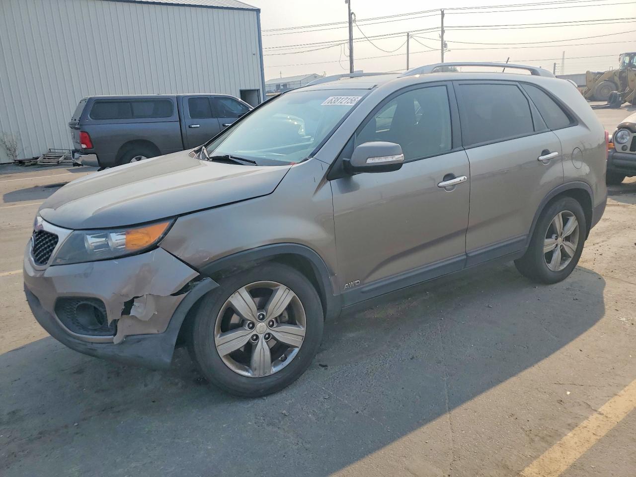 2013 Kia Sorento Ex Tan vin: 5XYKUDA23DG396980