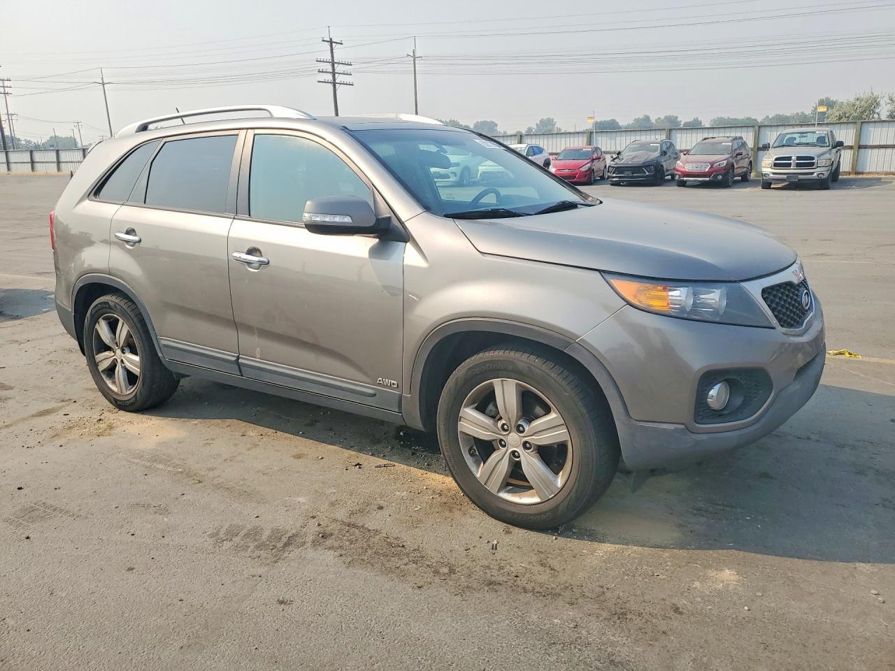 2013 Kia Sorento Ex Tan vin: 5XYKUDA23DG396980