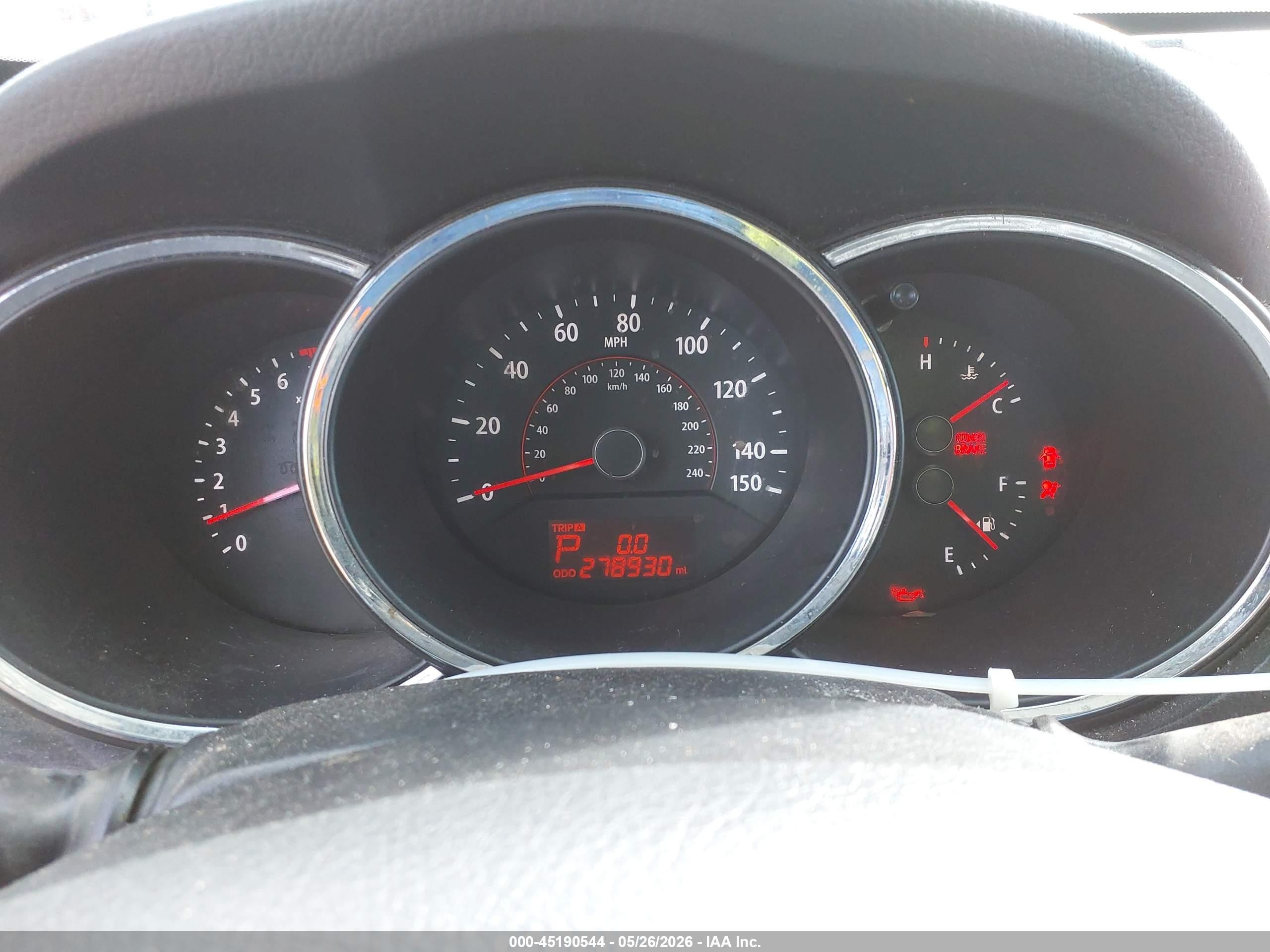2011 Kia Sorento Ex V6 Silver vin: 5XYKUDA24BG155555