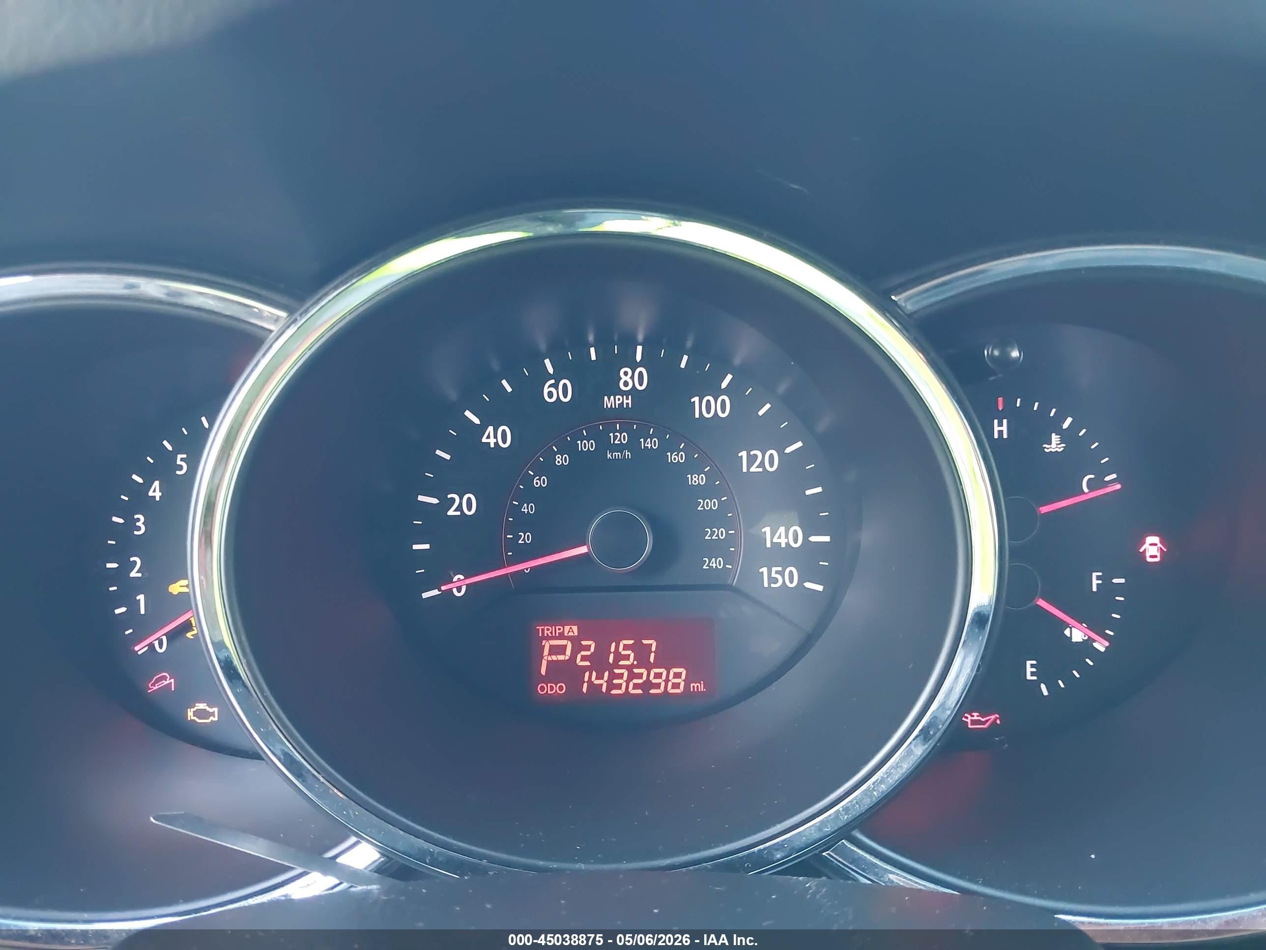2012 Kia Sorento Ex V6 Black vin: 5XYKUDA24CG240638