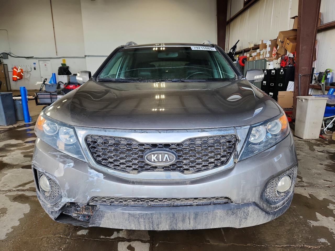 2013 Kia Sorento Ex Gray vin: 5XYKUDA24DG342233
