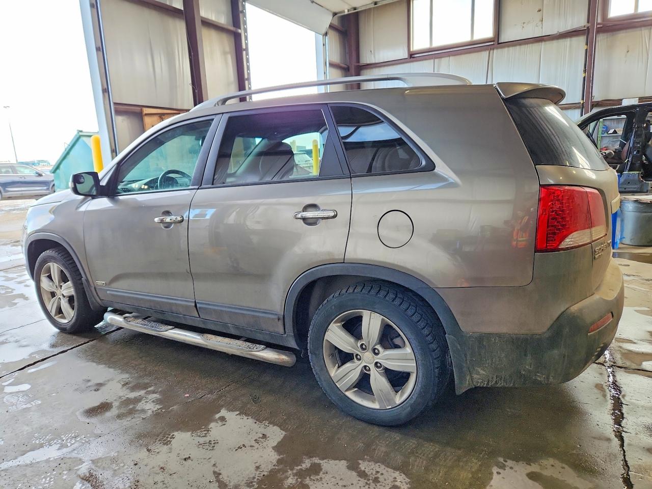 2013 Kia Sorento Ex Gray vin: 5XYKUDA24DG342233