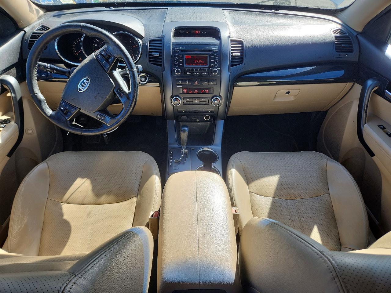 2011 Kia Sorento Ex White vin: 5XYKUDA25BG033366