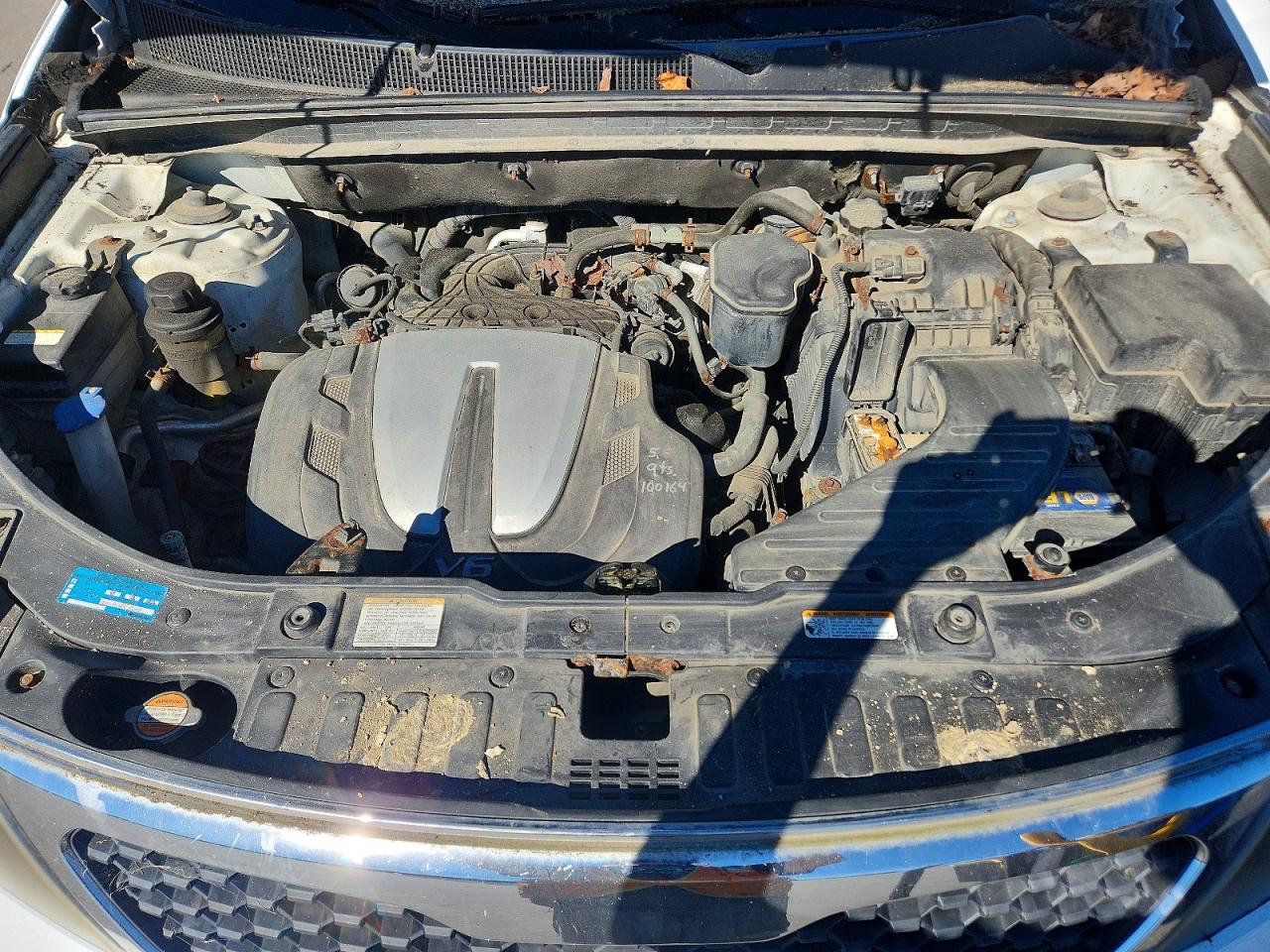 2011 Kia Sorento Ex White vin: 5XYKUDA25BG033366