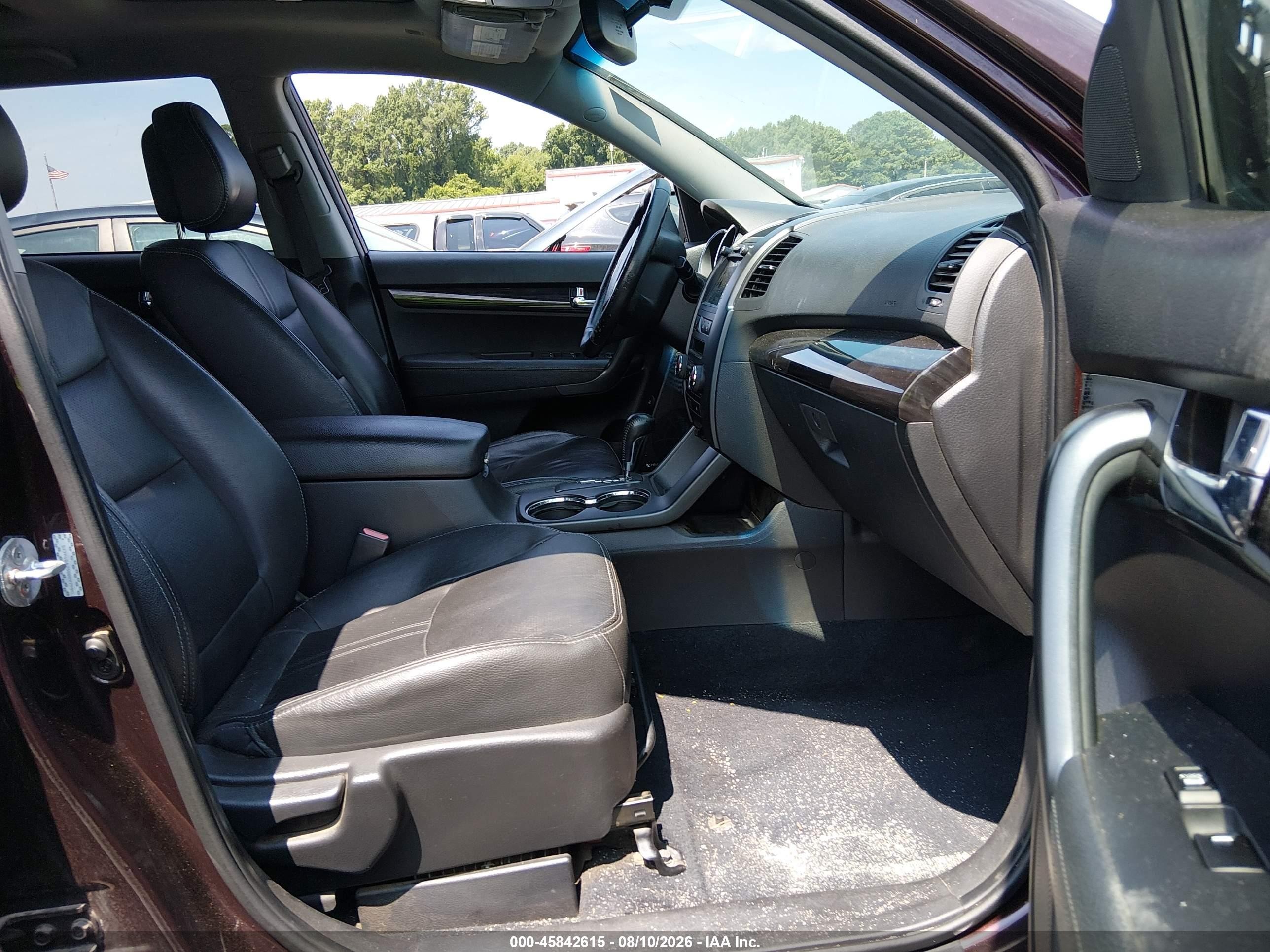 2011 Kia Sorento Ex V6 Бордовый vin: 5XYKUDA25BG097990