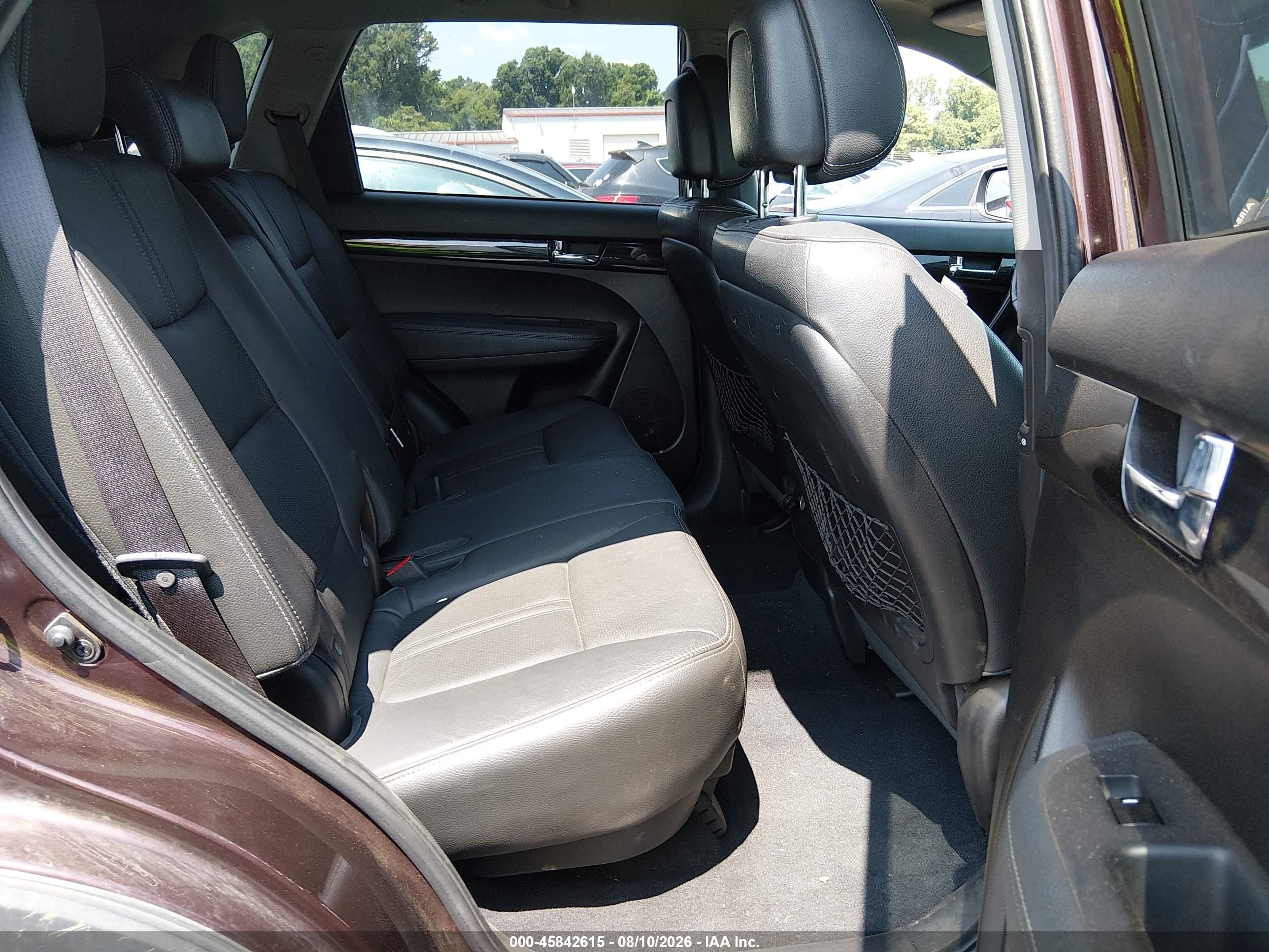 2011 Kia Sorento Ex V6 Бордовый vin: 5XYKUDA25BG097990