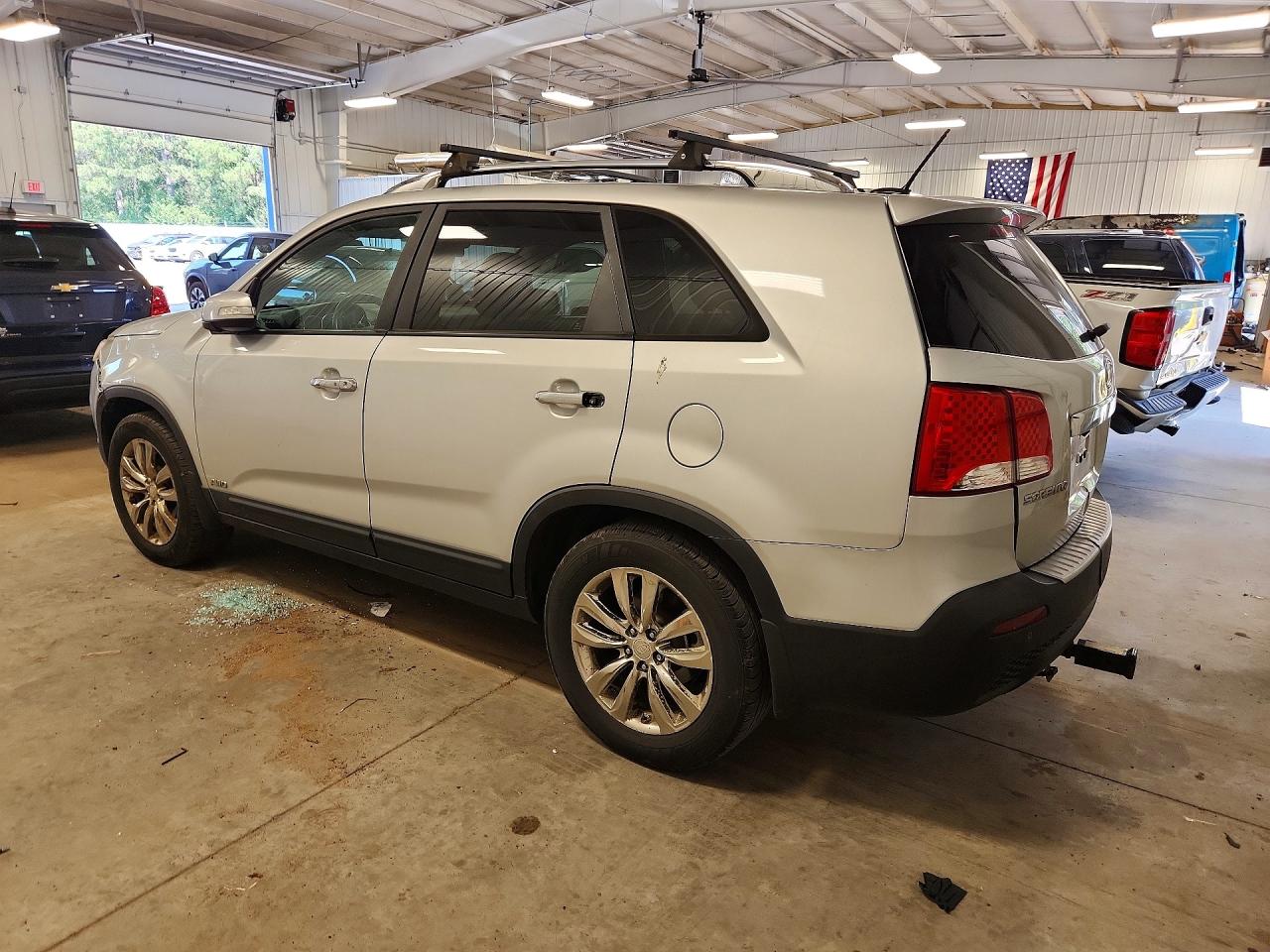 2011 Kia Sorento Ex Silver vin: 5XYKUDA25BG134584