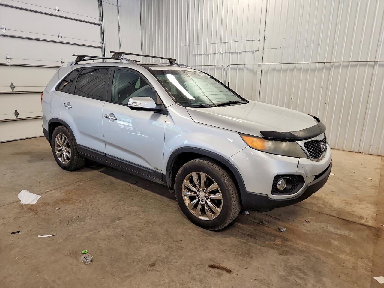 2011 Kia Sorento Ex Silver vin: 5XYKUDA25BG134584
