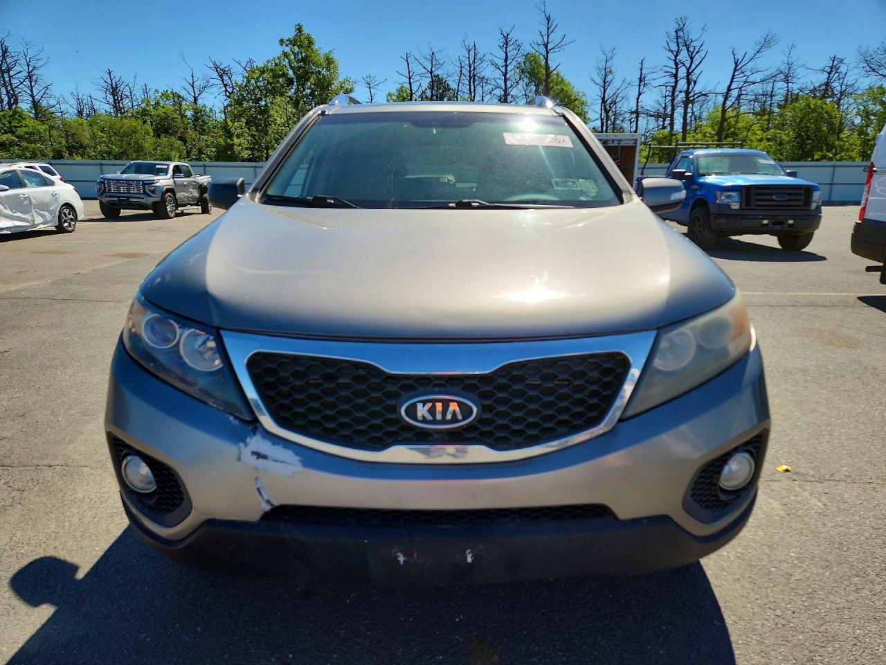 2011 Kia Sorento Ex Gray vin: 5XYKUDA25BG179119