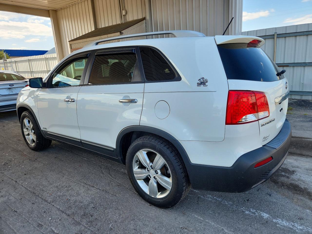 2012 Kia Sorento Ex White vin: 5XYKUDA25CG244746