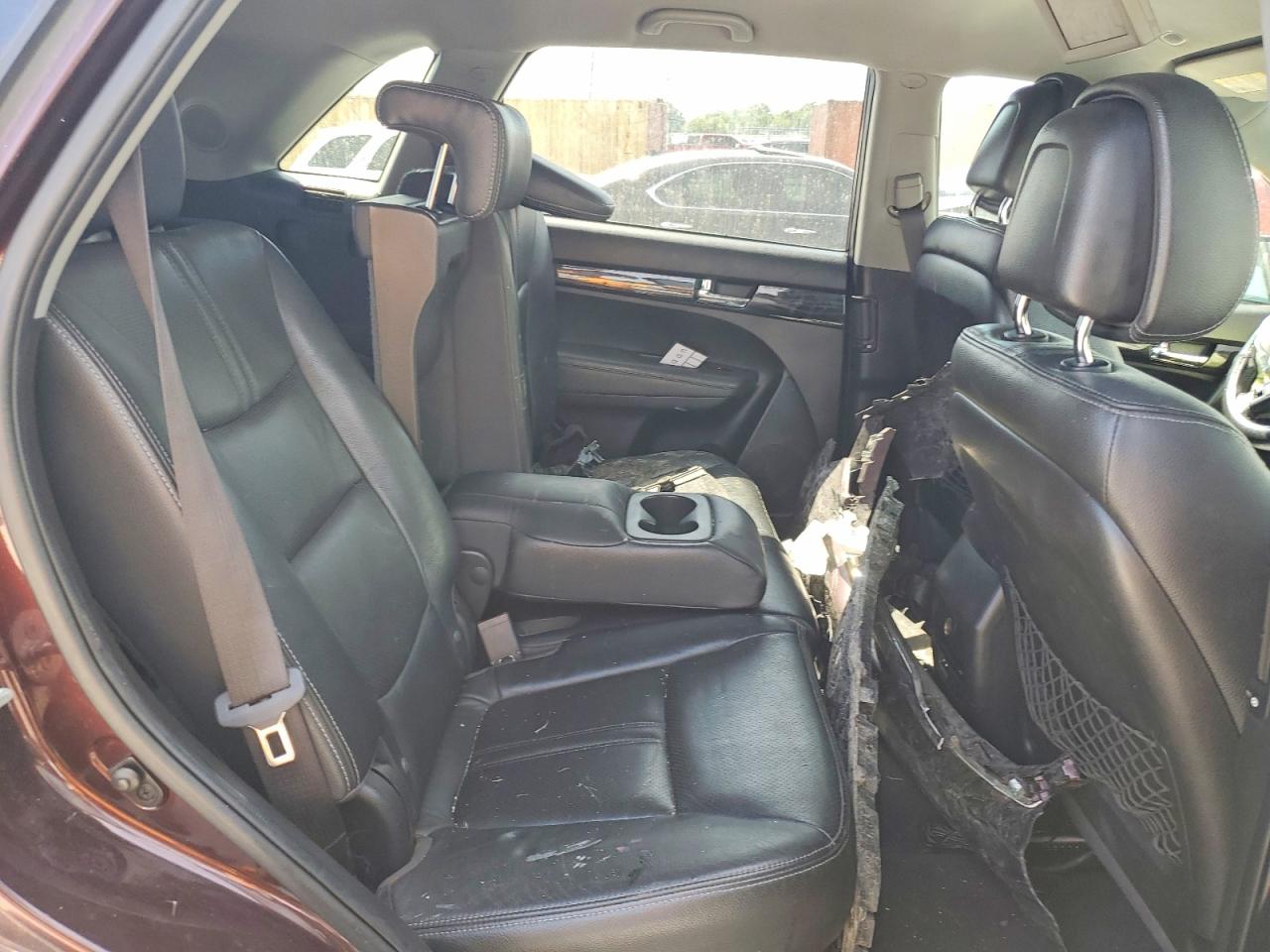 2011 Kia Sorento Ex Burgundy vin: 5XYKUDA26BG088764