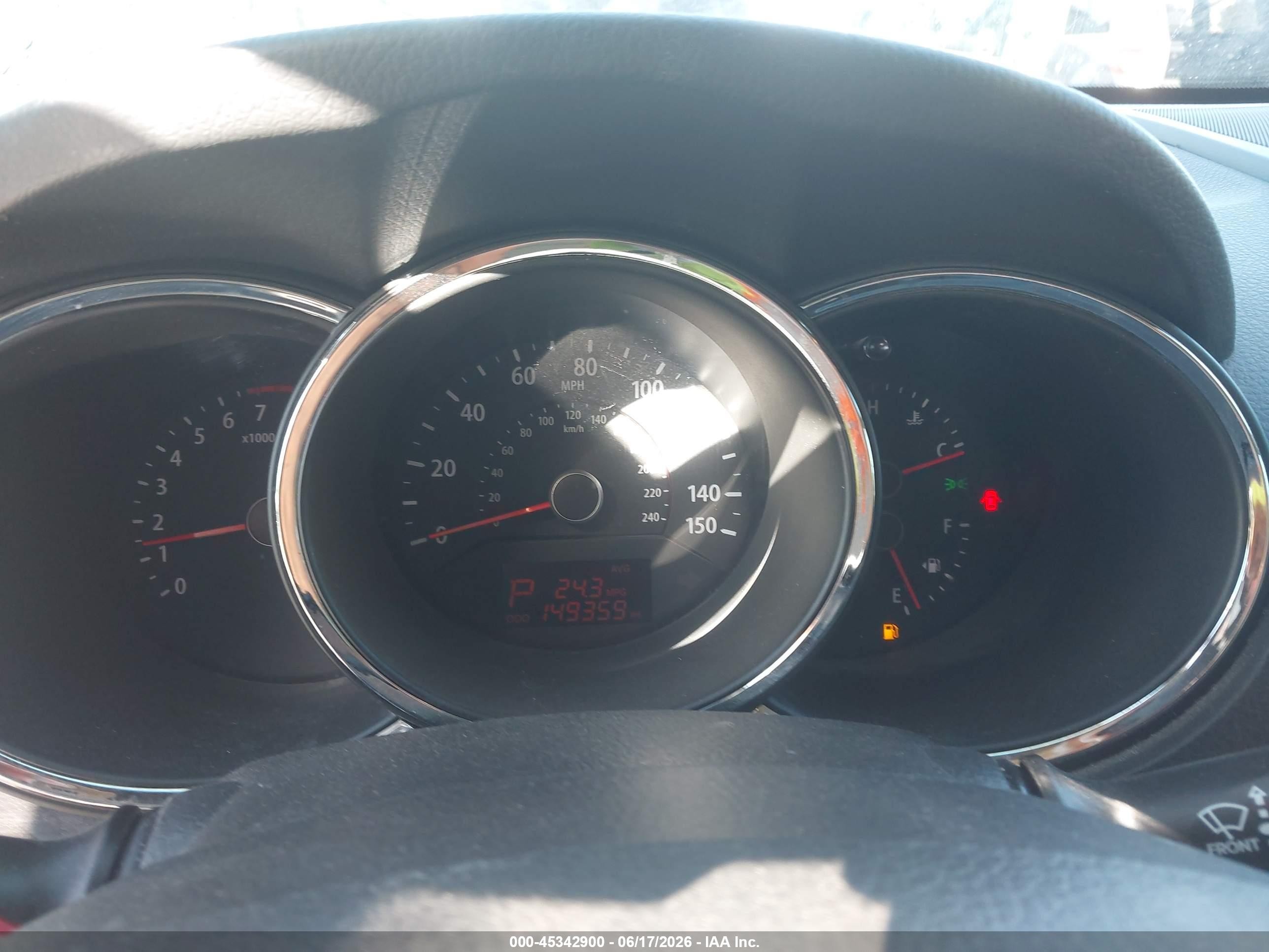 2013 Kia Sorento Ex V6 White vin: 5XYKUDA27DG380703