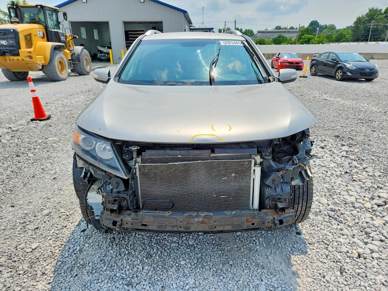 2013 Kia Sorento Ex Silver vin: 5XYKUDA27DG384394