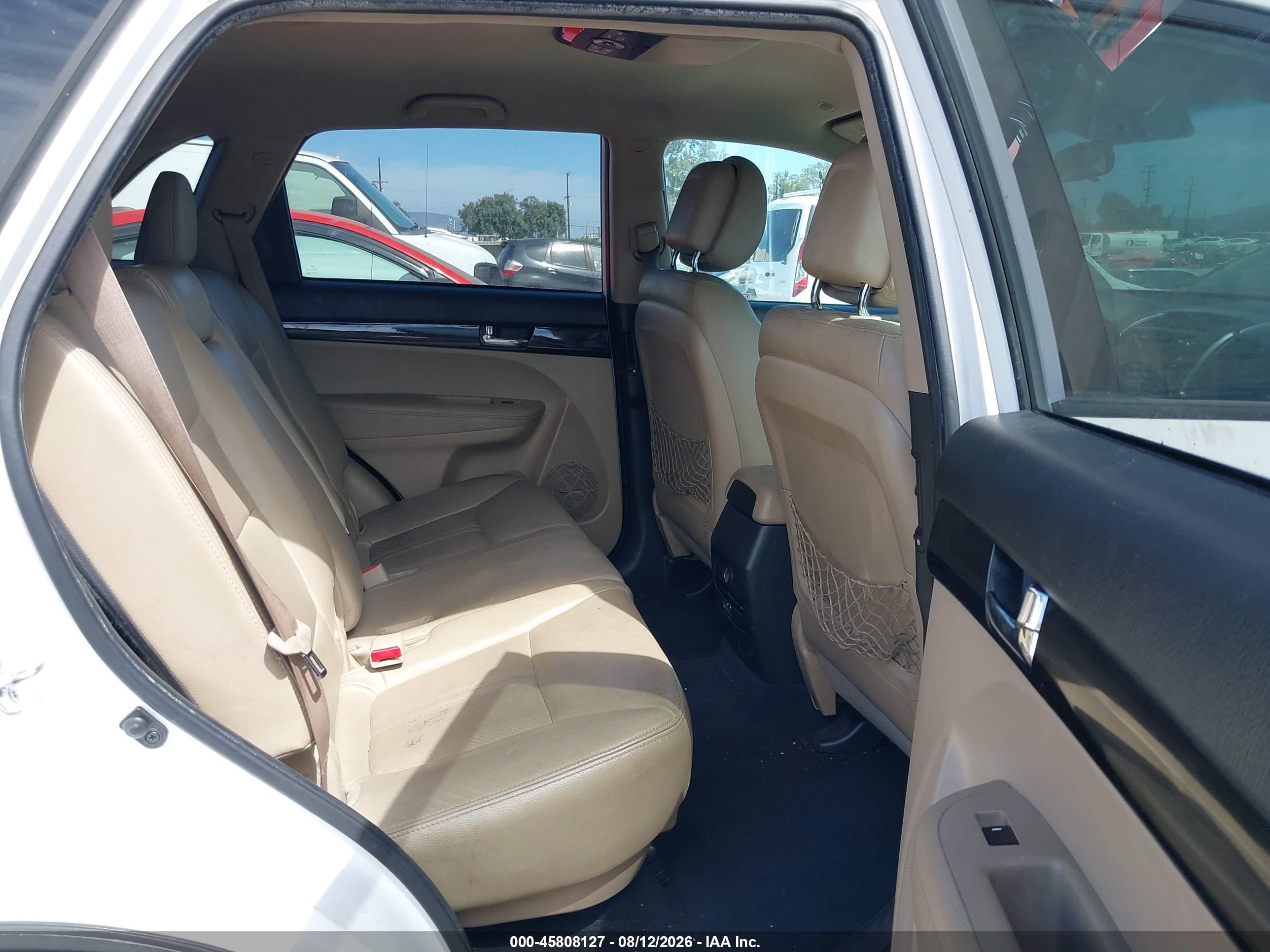 2011 Kia Sorento Ex V6 Белый vin: 5XYKUDA28BG055250