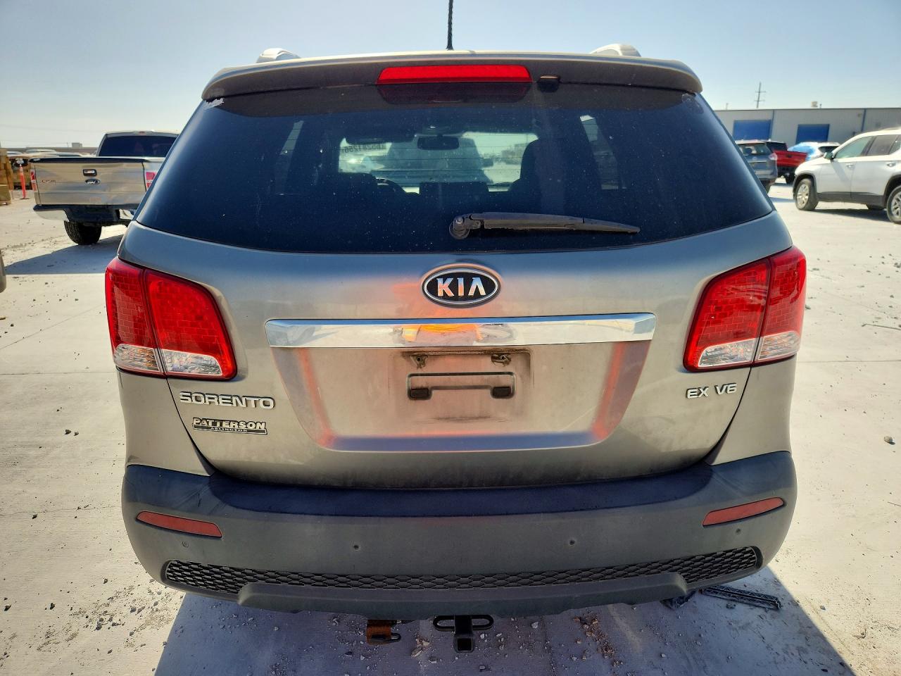 2011 Kia Sorento Ex Gray vin: 5XYKUDA28BG060058