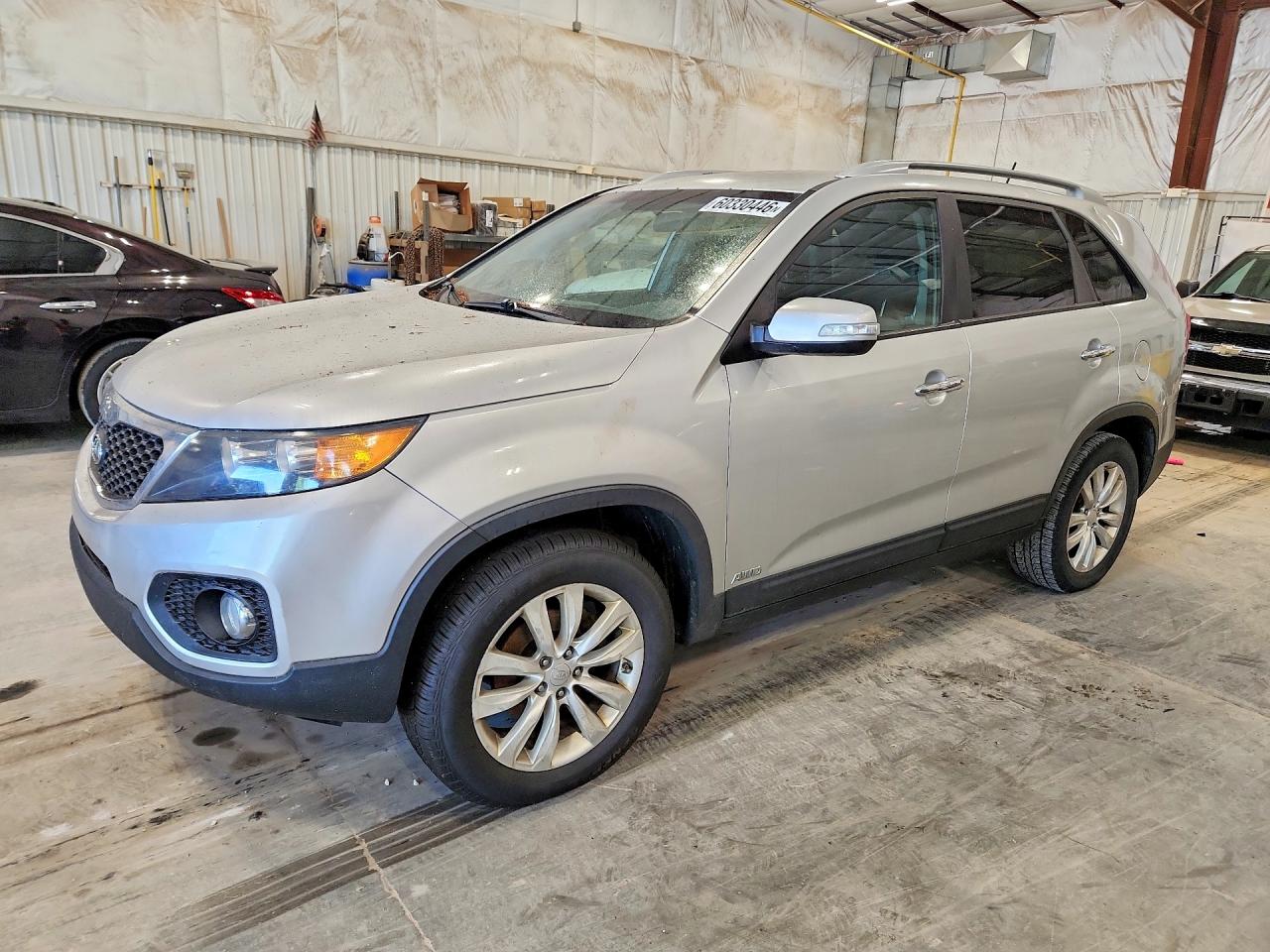 2011 Kia Sorento Ex Silver vin: 5XYKUDA28BG061193