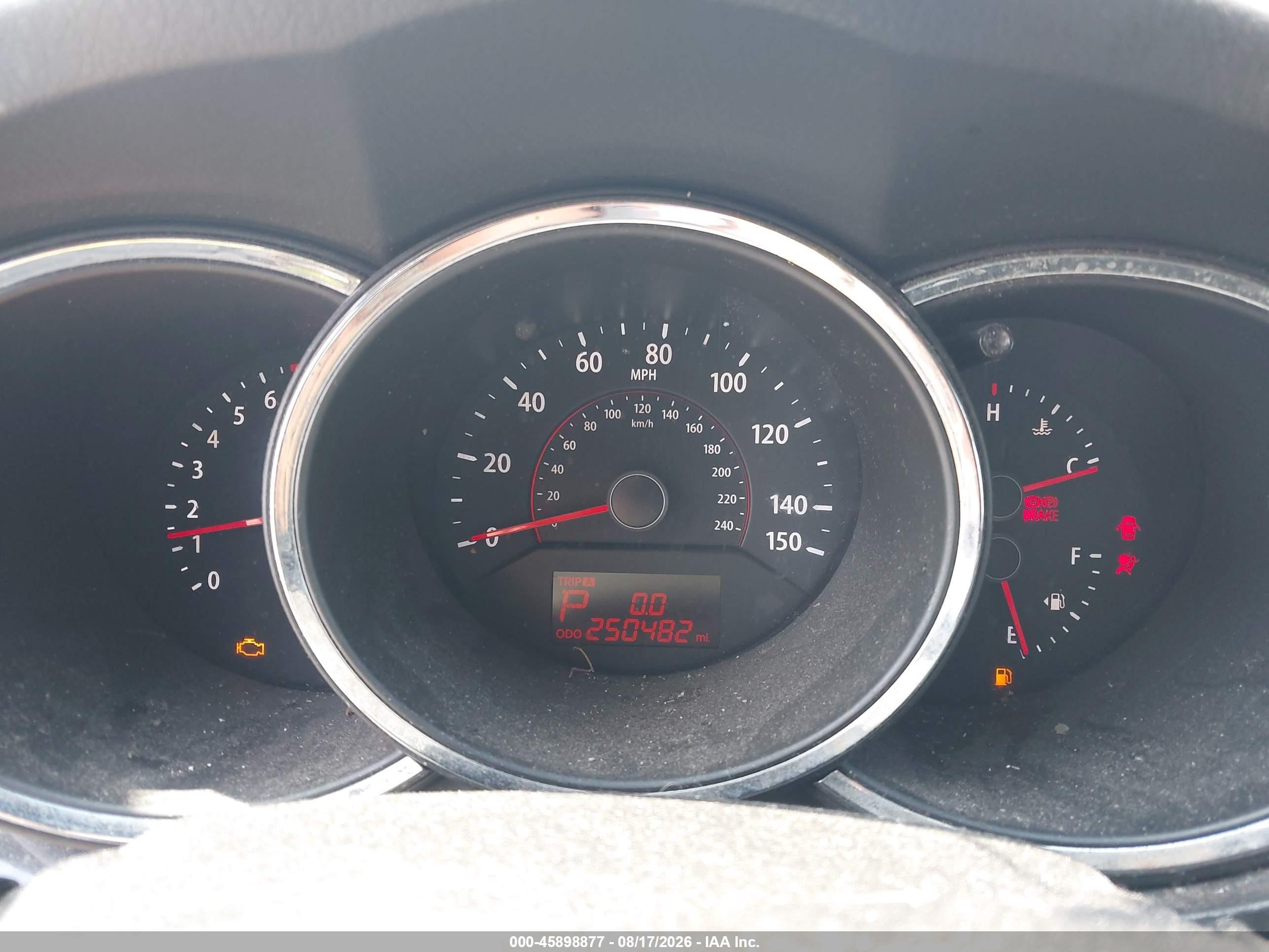 2011 Kia Sorento Ex V6 Gray vin: 5XYKUDA28BG121120