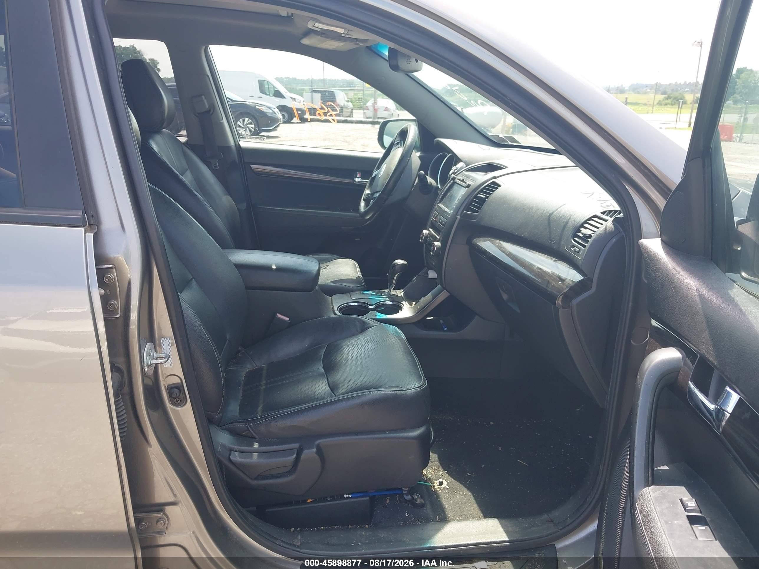 2011 Kia Sorento Ex V6 Gray vin: 5XYKUDA28BG121120