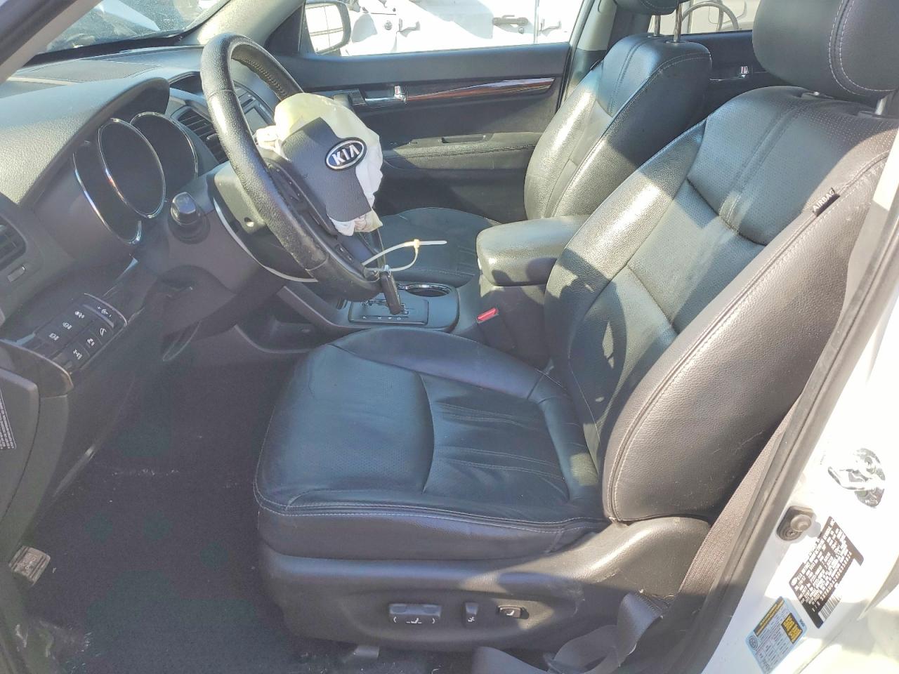 2013 Kia Sorento Ex White vin: 5XYKUDA28DG358824